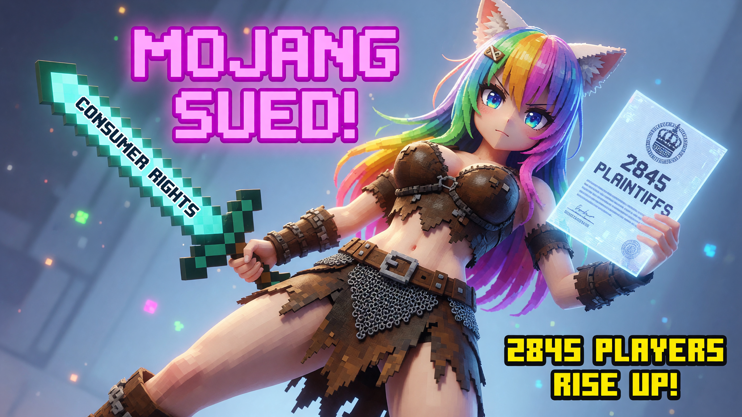 2845 Players Join Lawsuit Against Mojang
