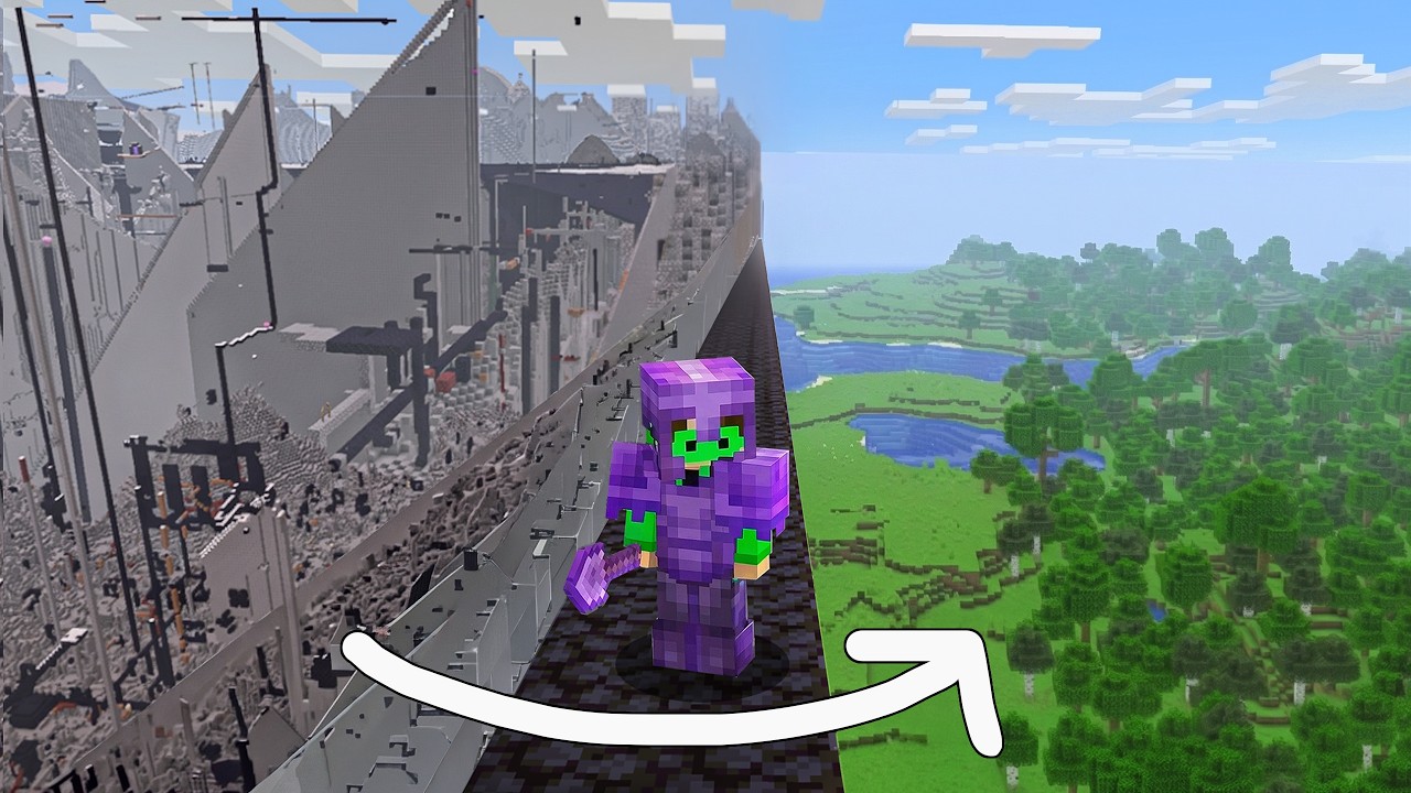 Azpect Spends Hundreds of Hours Restoring 2b2t Spawn After 15 Years of Relentless Griefing