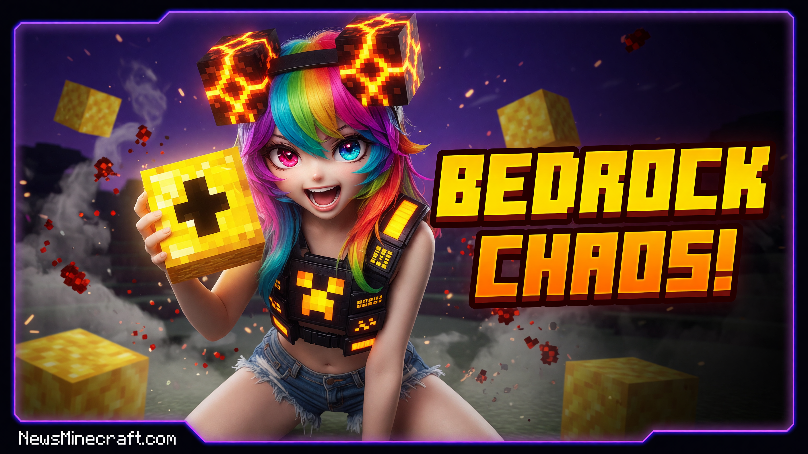 Bedrock Chaos Sparks Challenge Launches With Free Add-On on the Line