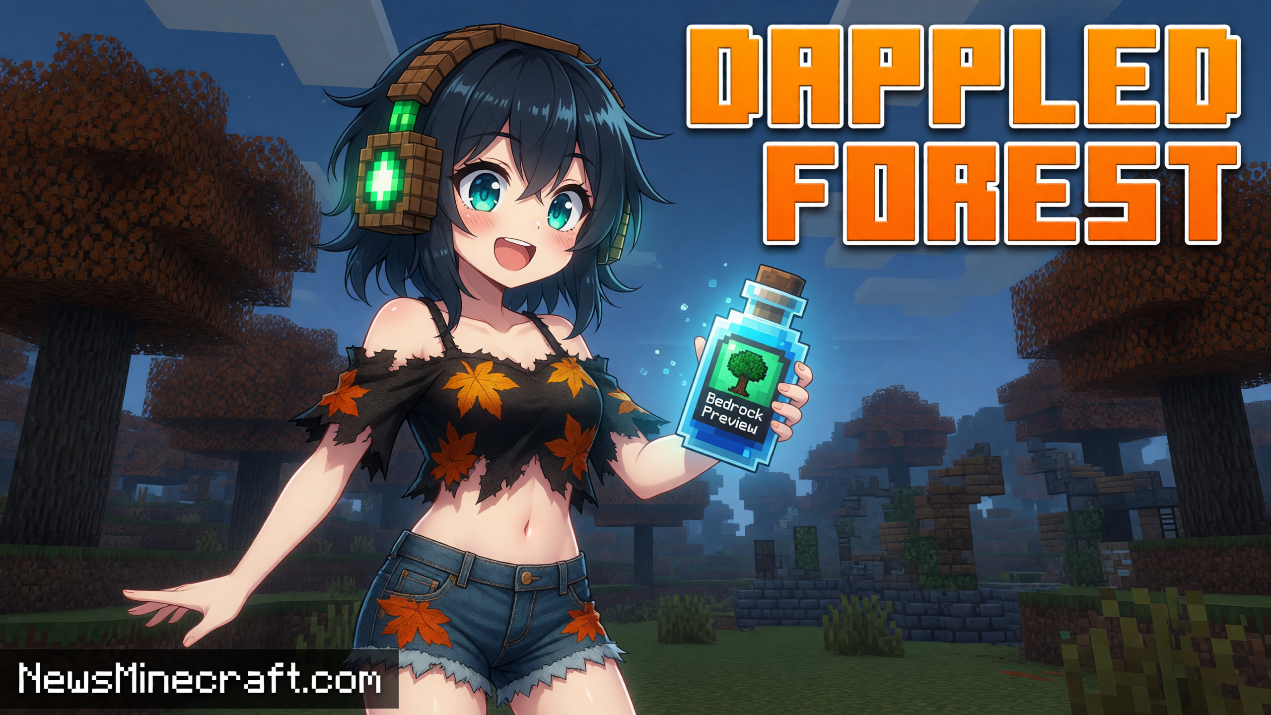 Bedrock Preview Rolls Out Dappled Forest Testing
