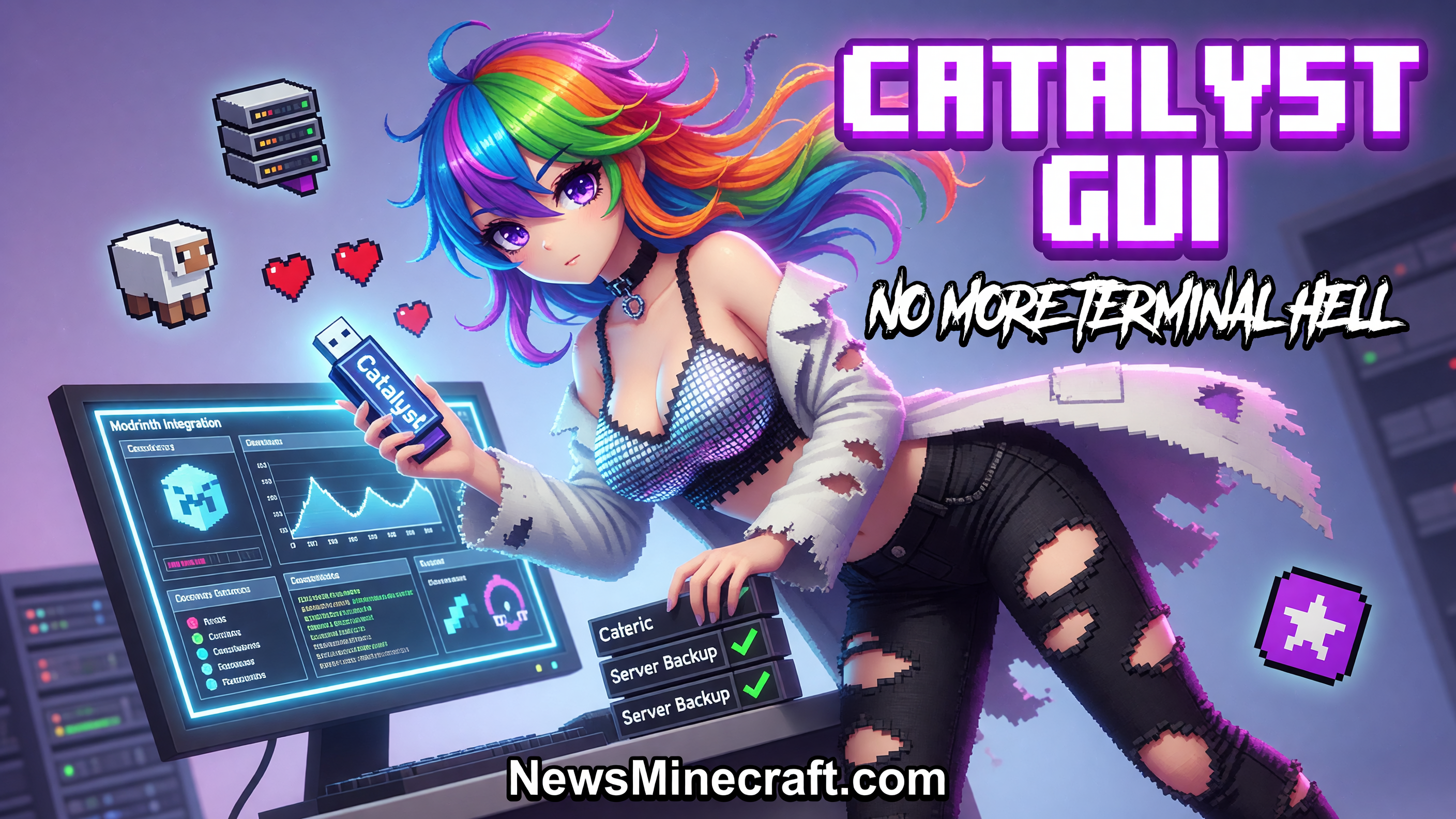 Catalyst Drops a Real GUI for Running Minecraft Servers