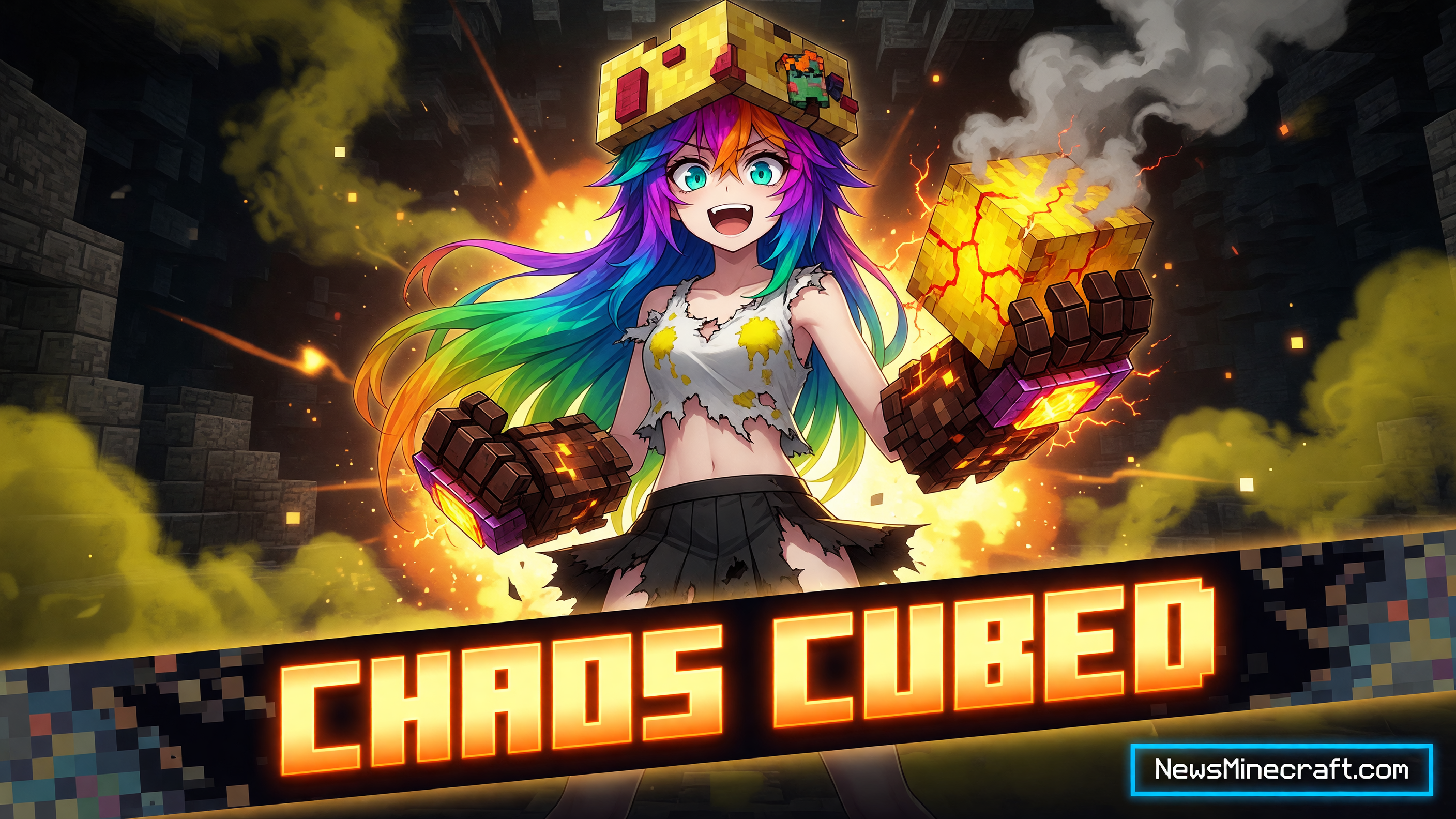 Chaos Cubed Drops Today: Minecraft Just Got Messier
