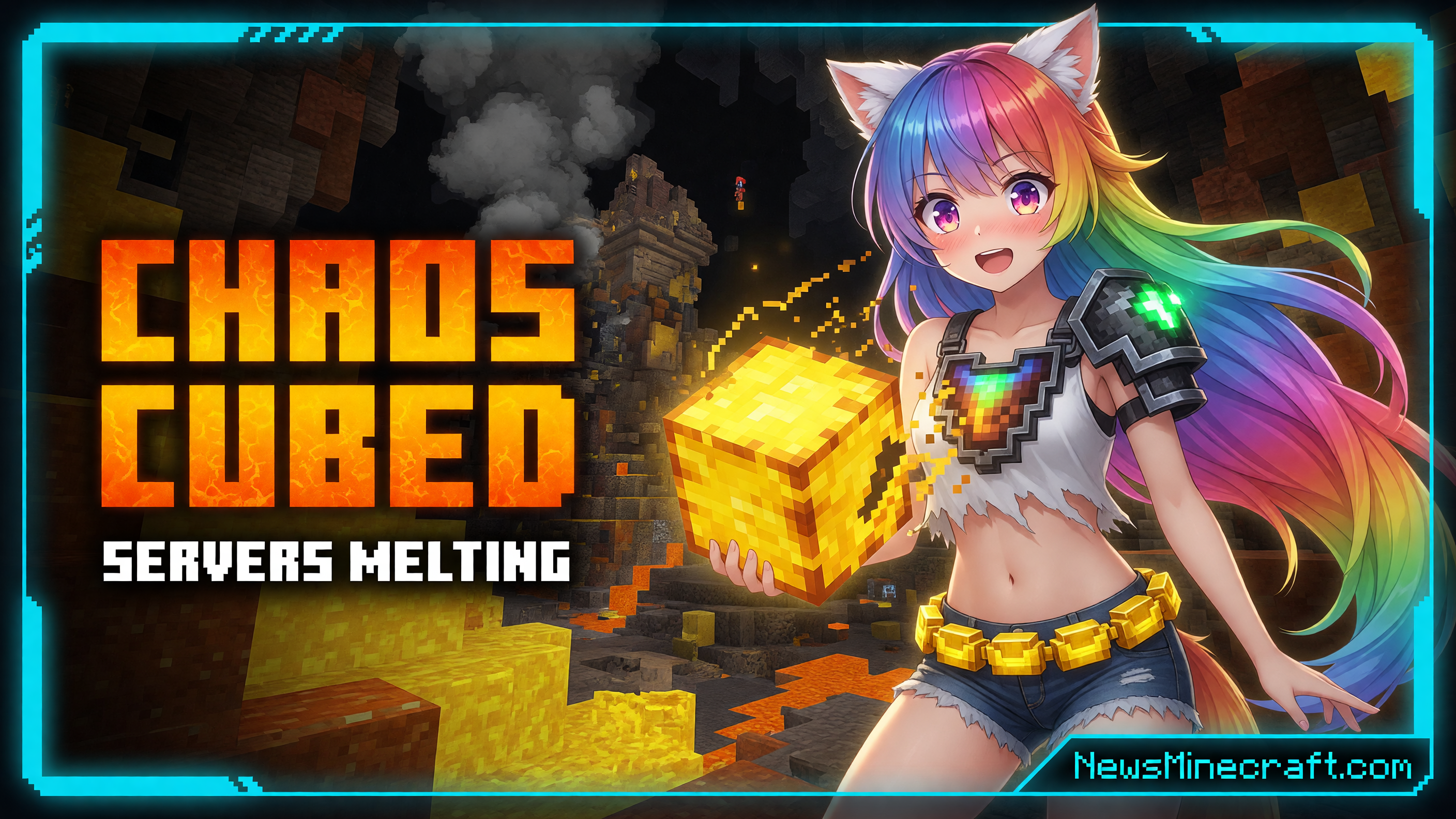 Chaos Cubed Launches and Minecraft Servers Feel the Heat