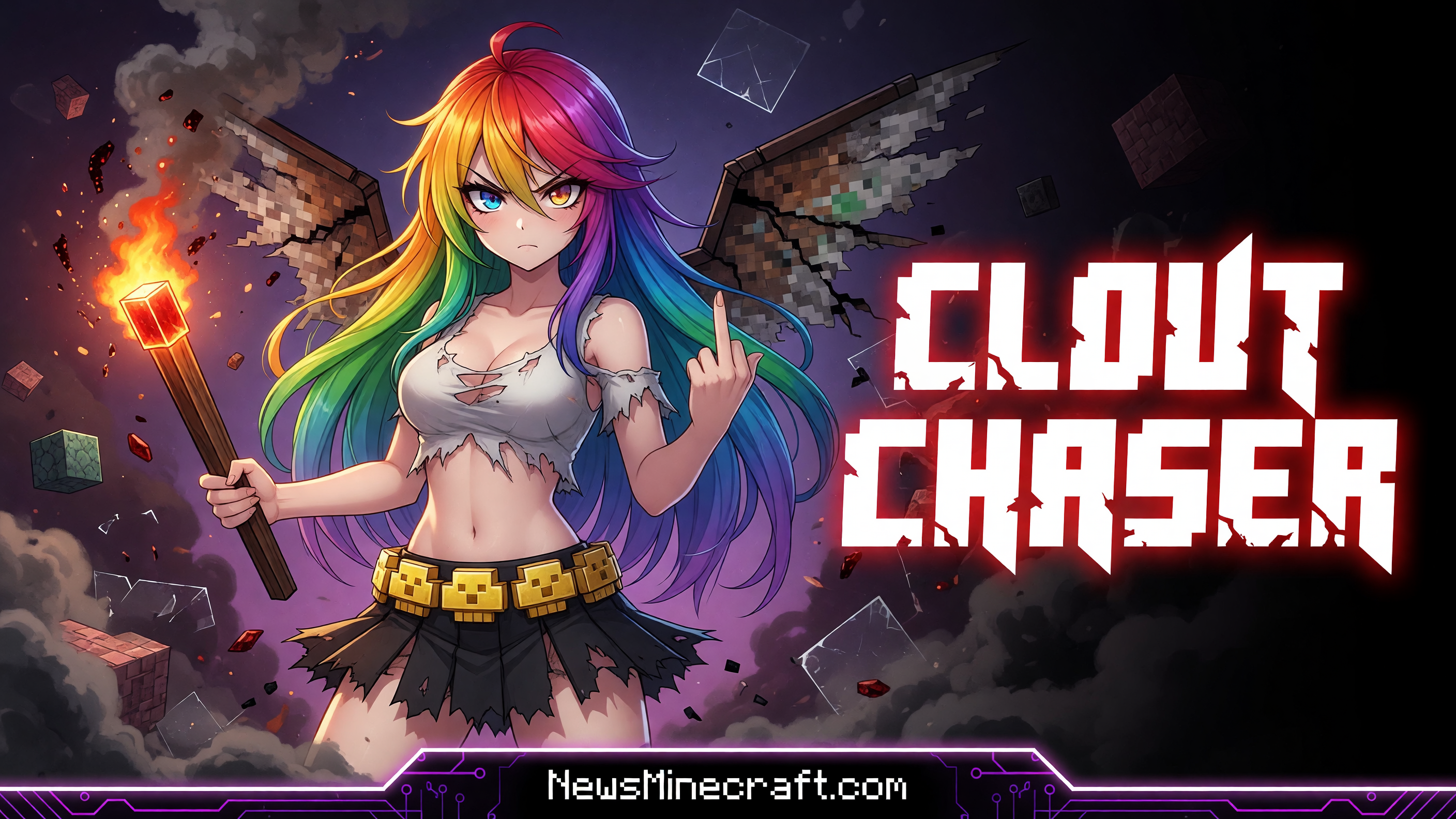 Clout Chaser Allegedly Vandalizes Women-Only Minecraft Server