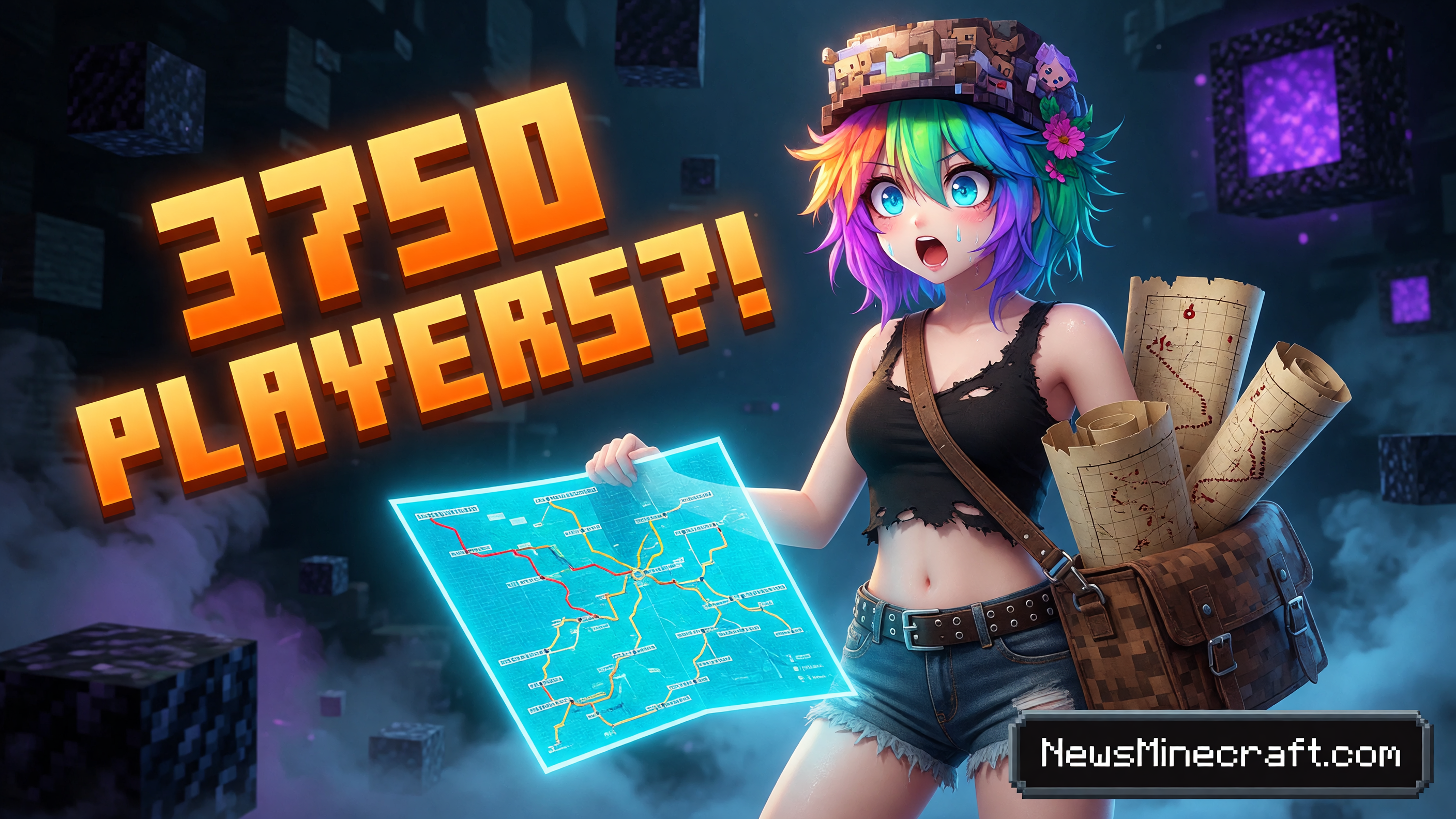 Creator Tracks Over 3750 Players In 90 Day No Rules Minecraft Social Experiment