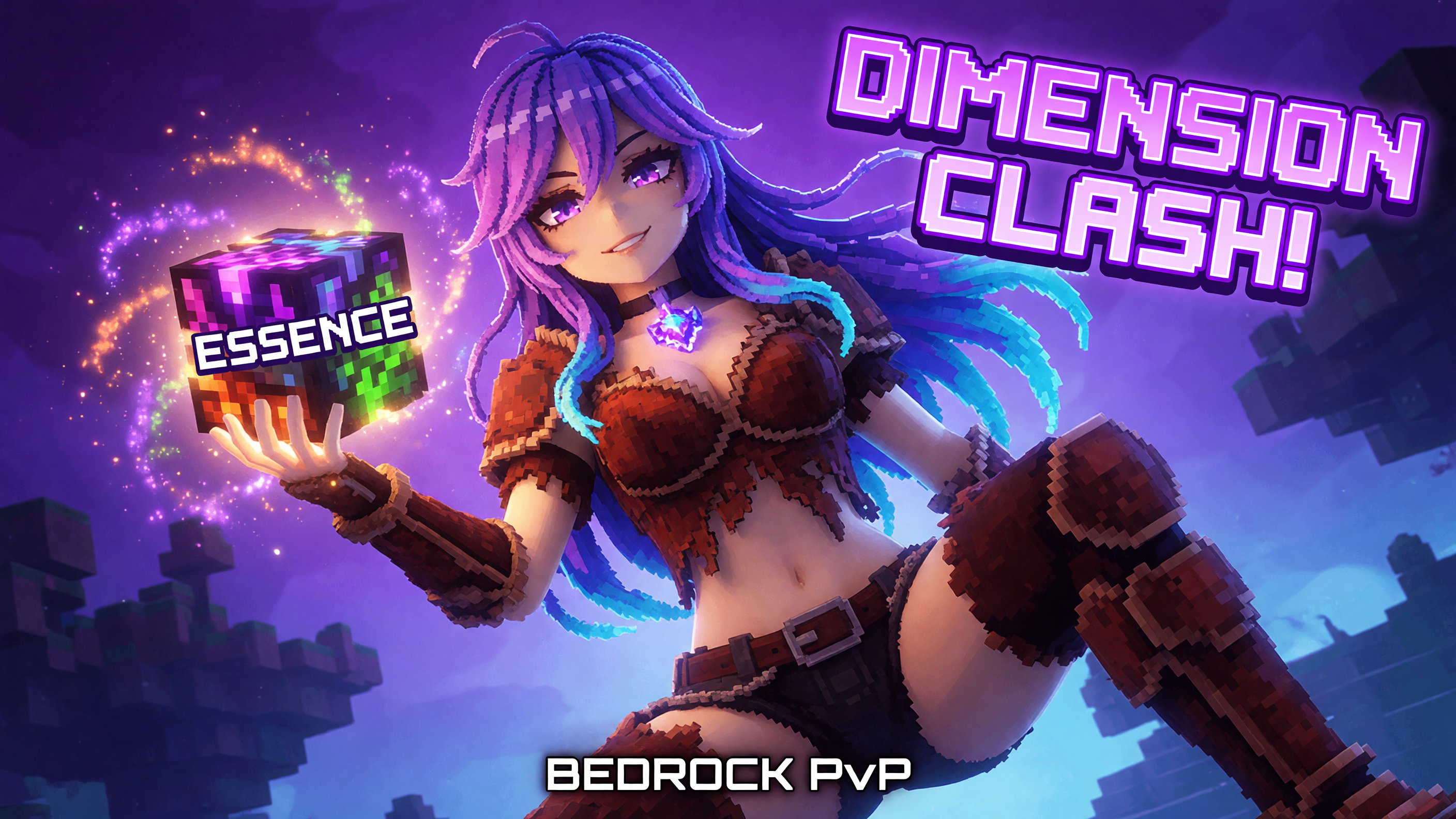 Dimension Clash Drops Now in Bedrock Servers