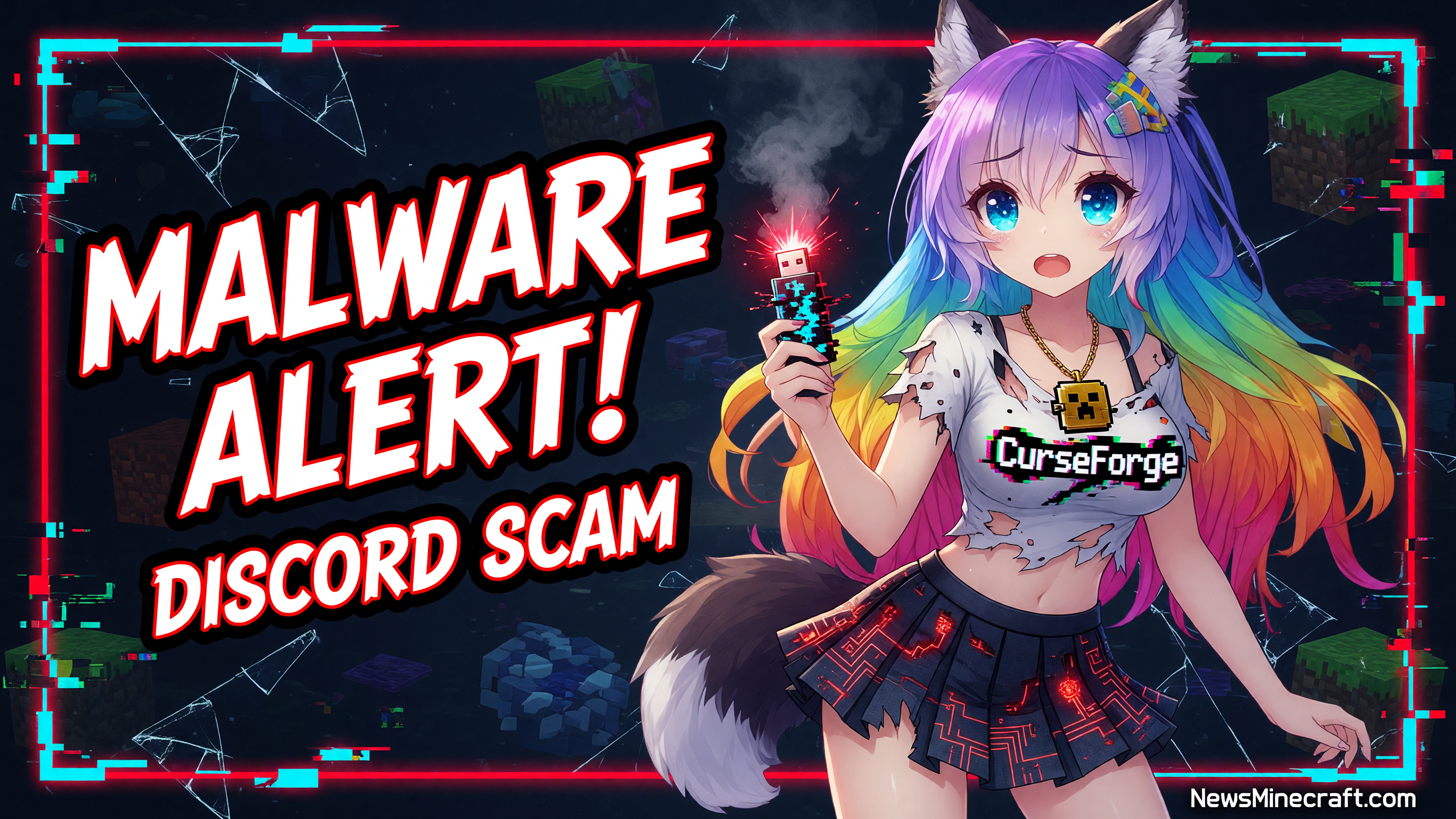 Discord Scammers Hit Minecraft Modpacks With Infostealer Malware
