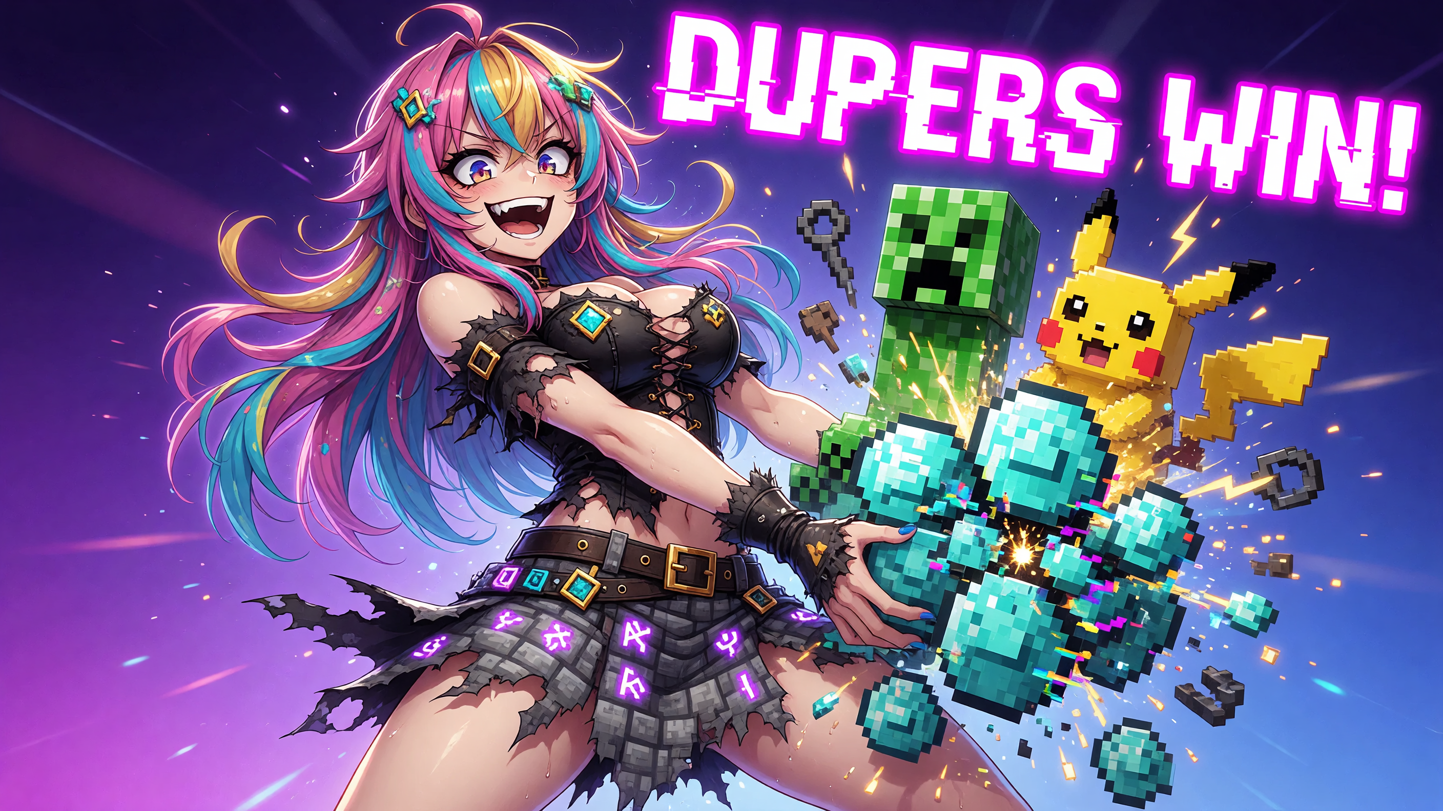 Dupers Obliterate Pay-to-Win Cobblemon Server