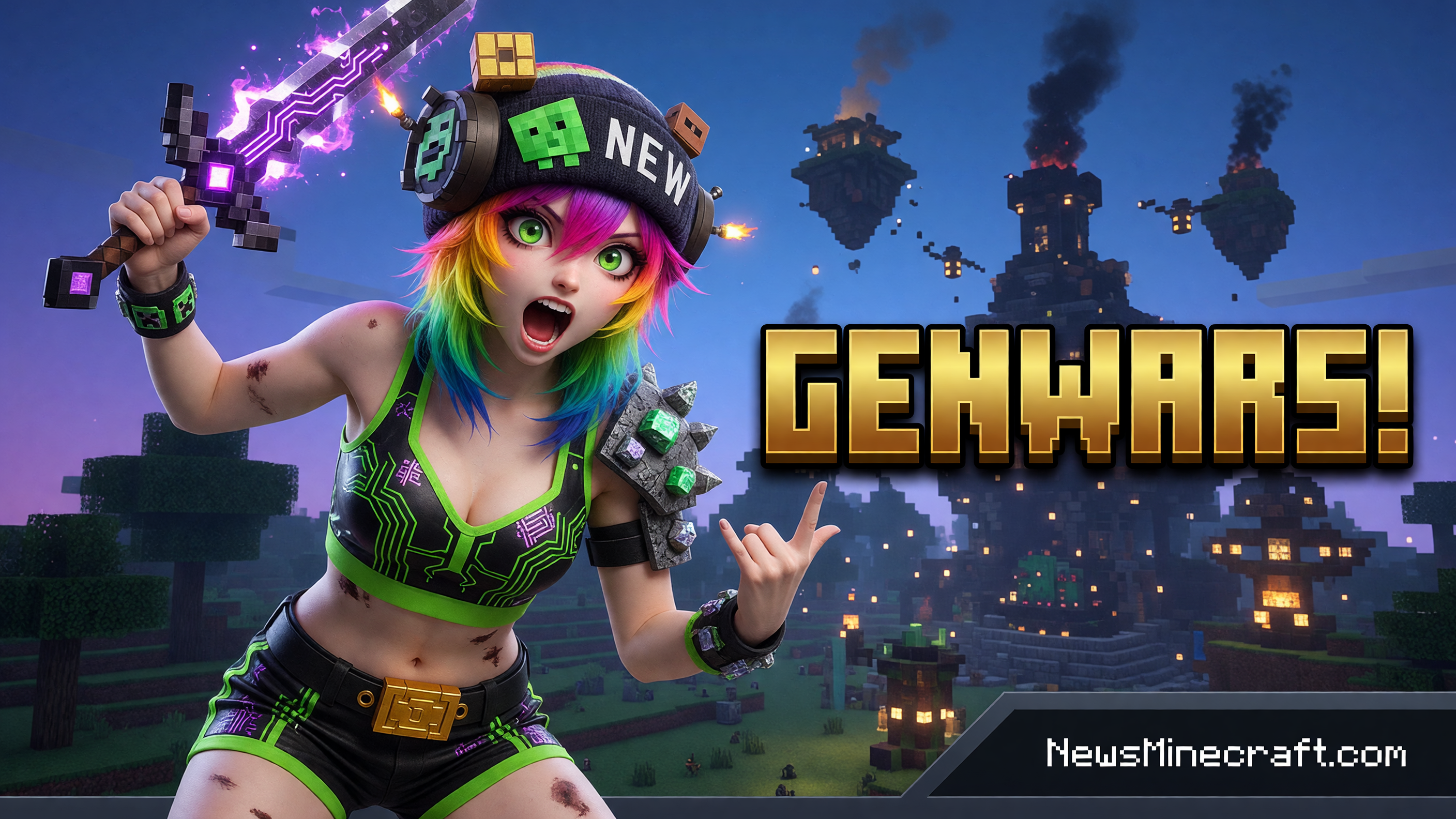 GenWars Brings Generator Raiding To Minecraft Marketplace