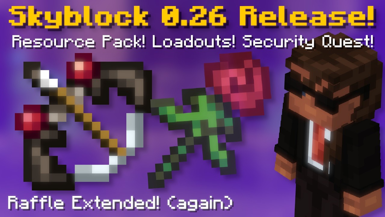 Hypixel SkyBlock 0.26 Launches Official Resource Pack and Loadouts