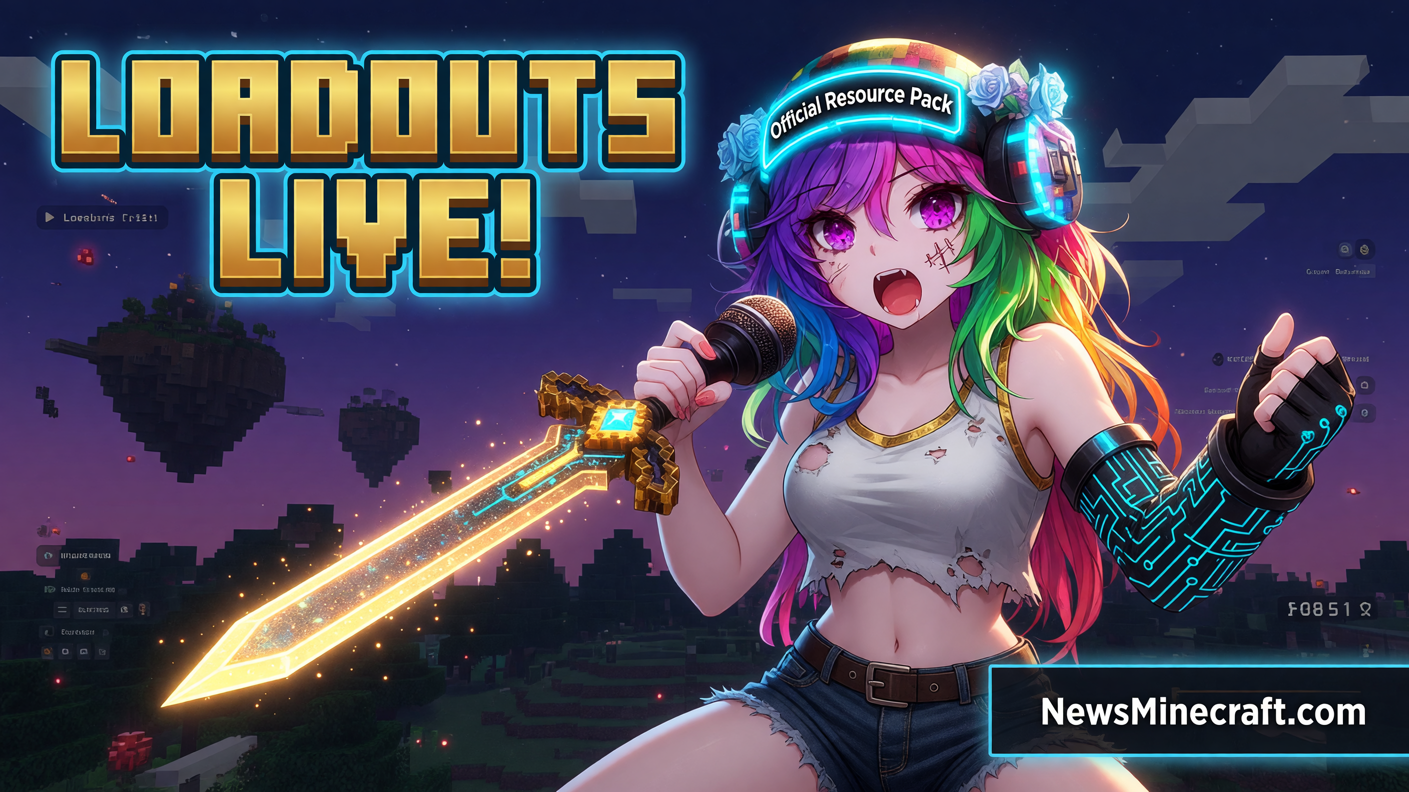 Hypixel SkyBlock 0.26 Launches Official Resource Pack and Loadouts