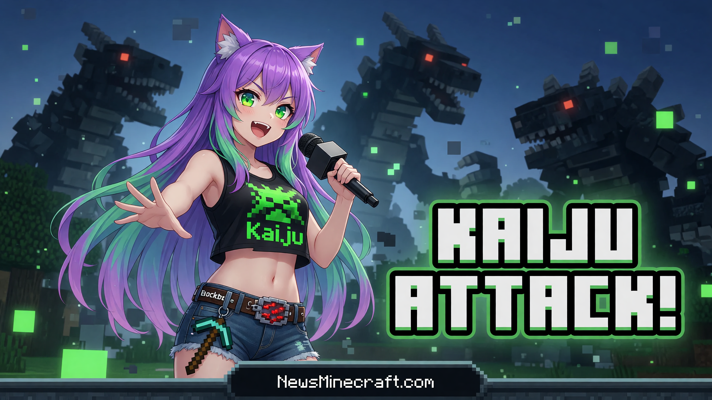 Kaiju-Craft Revamp Drops Major Bedrock Update With New Giant Monsters and Visual Overhaul