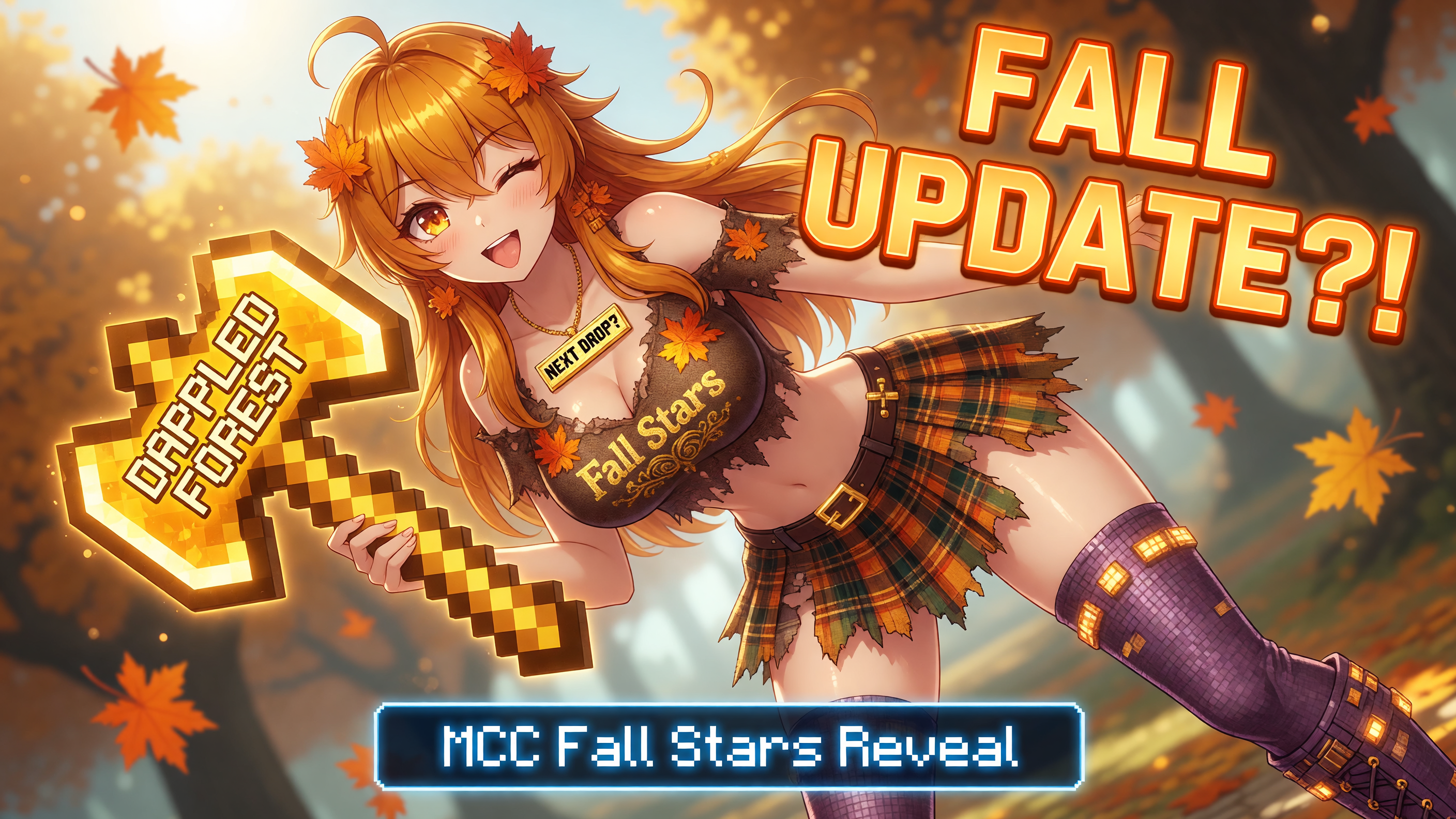 MCC Fall Stars Will Reveal Next Minecraft Update Name