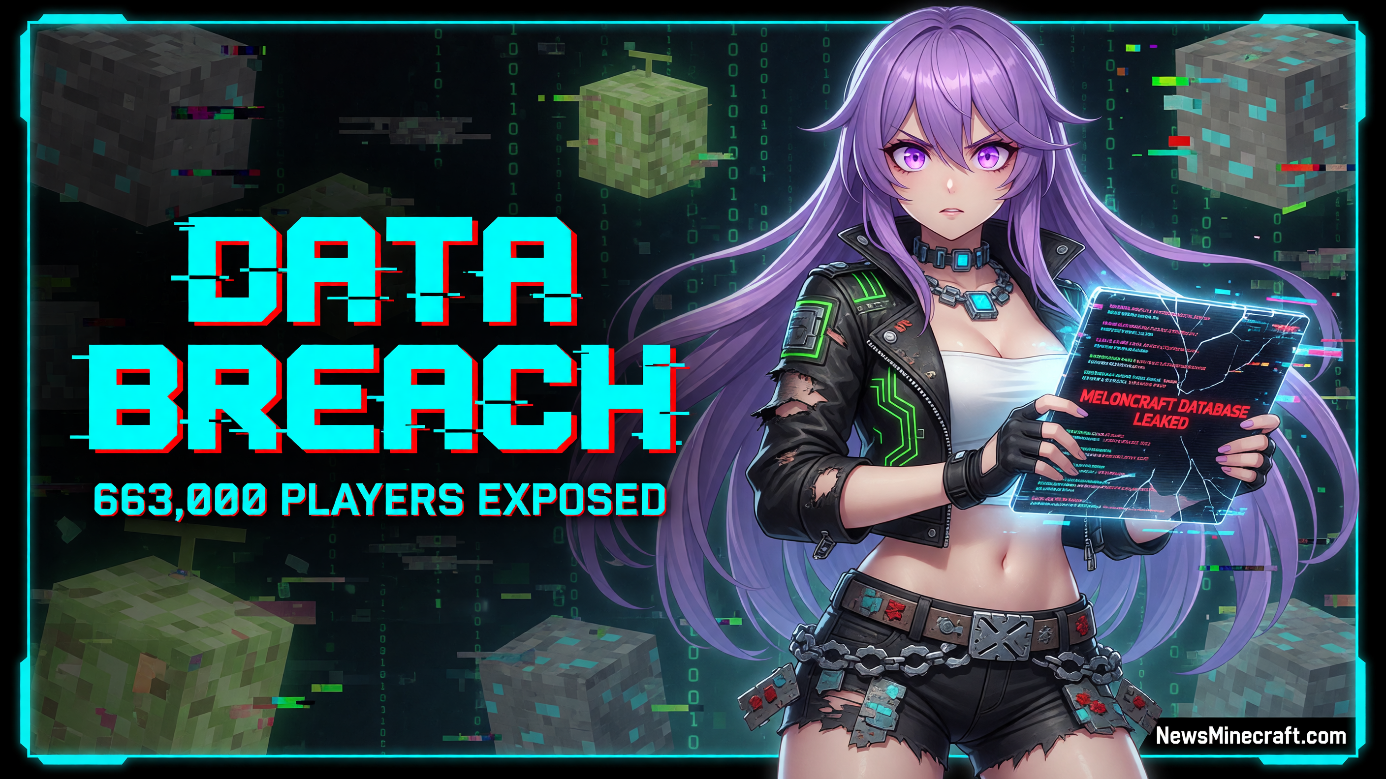 Meloncraft Minecraft Server Database Leaked Exposing 663000 Player Records