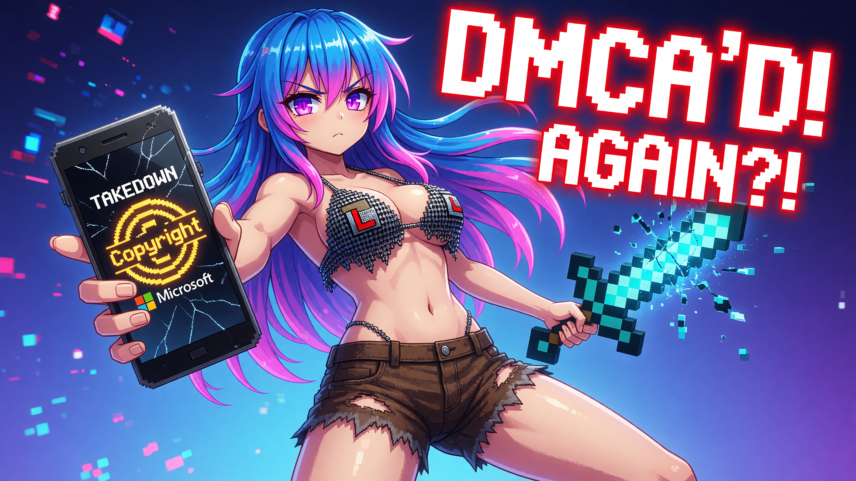 Microsoft DMCA Takes Luanti Android App Offline Again