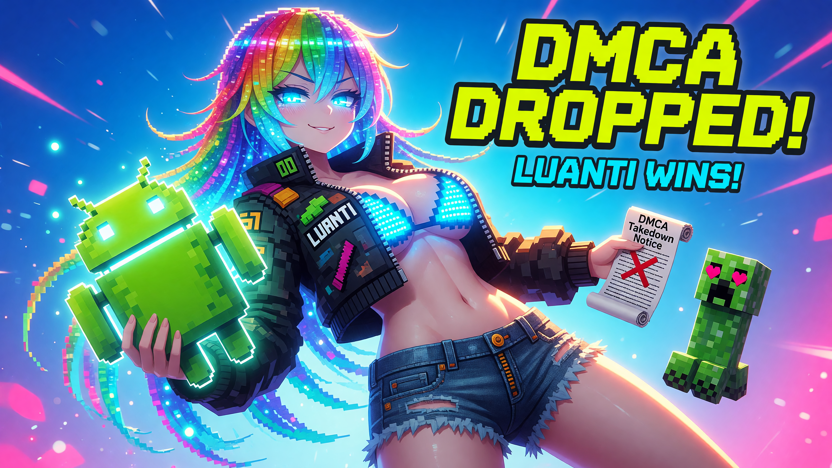 Microsoft Drops DMCA Claim Against Luanti