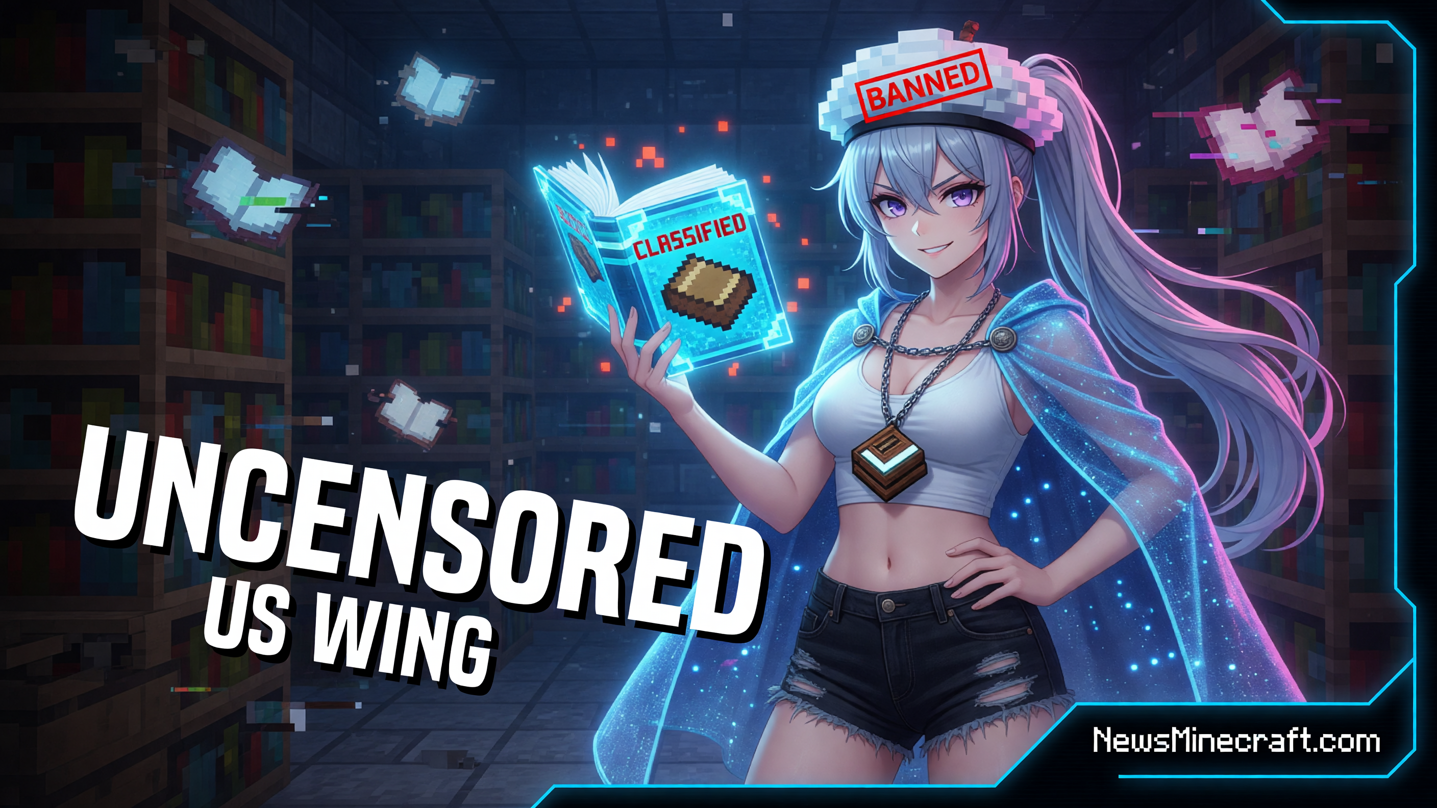 Minecraft Adds US Wing to Its Censorship-Fighting Library