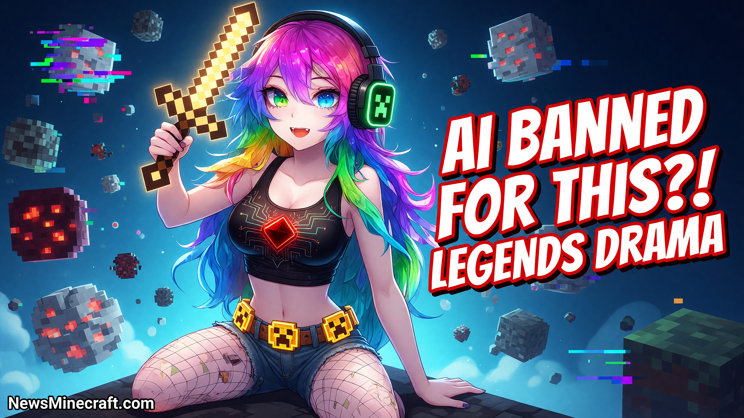 Minecraft Artist Banned From Discord After Mods Mistake Legends Asset for AI