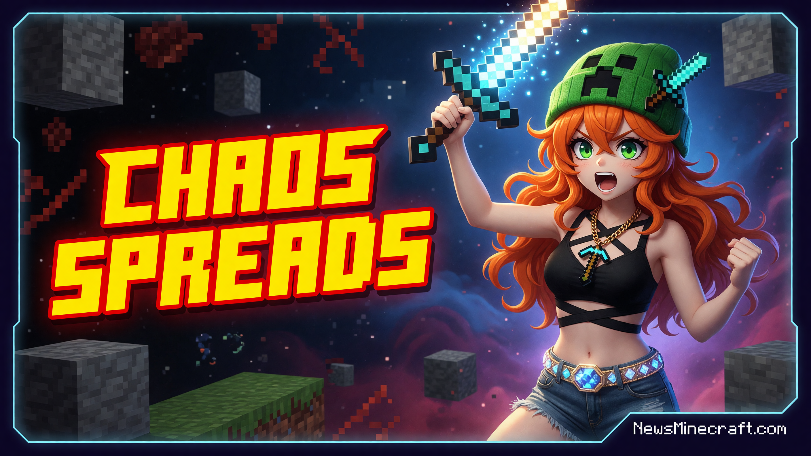 Minecraft Chaos Spreads Challenge Needs 250K Players