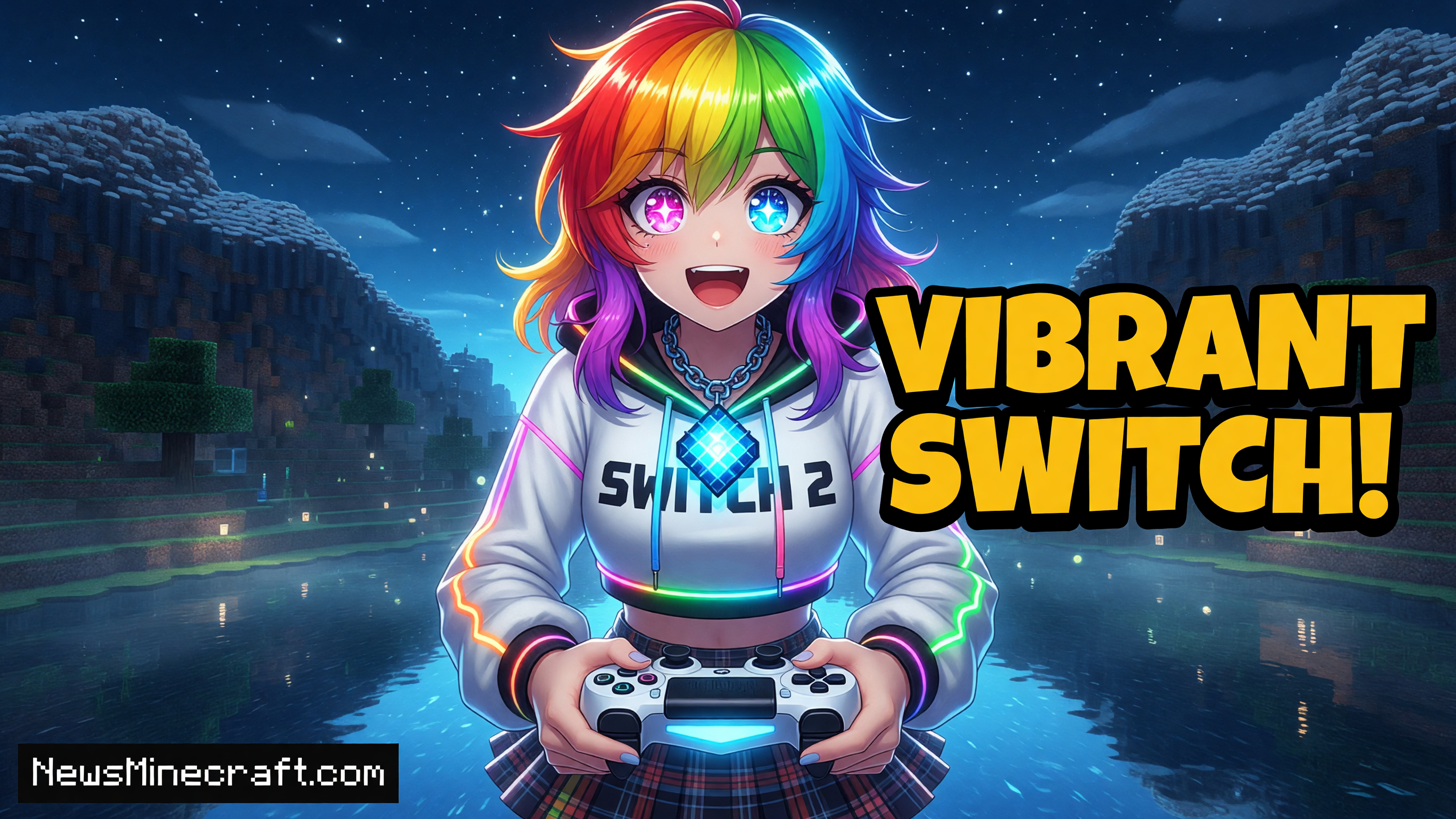 Minecraft Confirmed for Nintendo Switch 2 With Vibrant Visuals