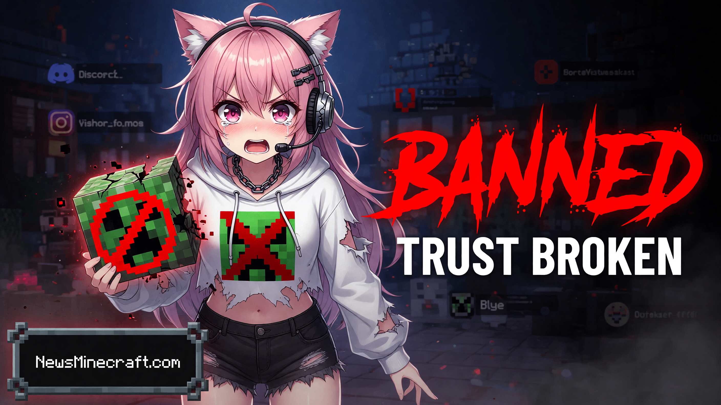 Minecraft Discord Admin Bans Founding Member After Serious Allegations Drop