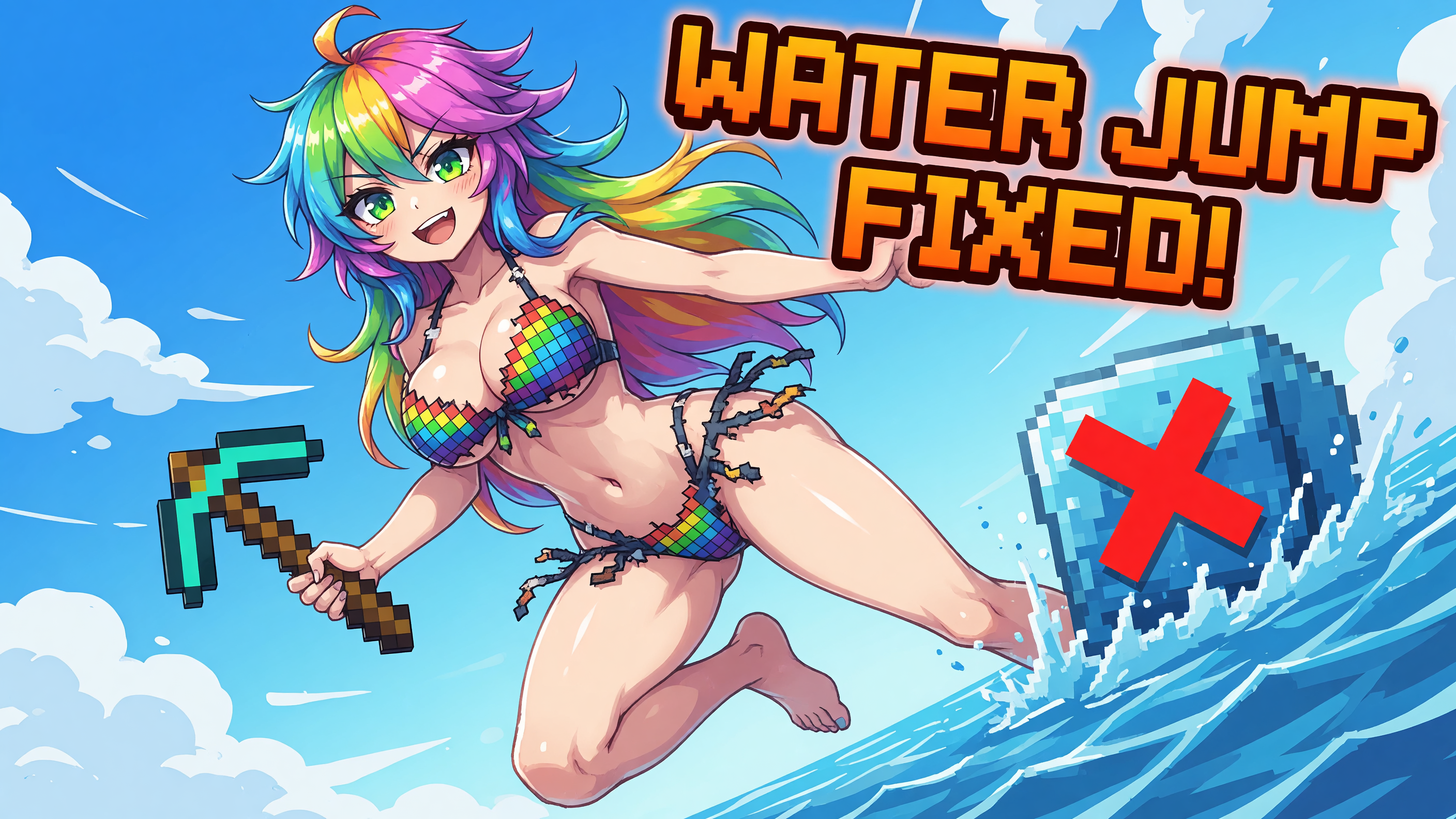 Minecraft Finally Fixes 13-Year Water Jump Bug