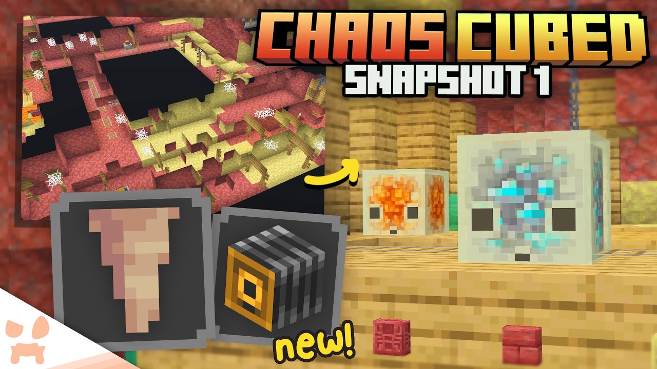 Minecraft Java Snapshot Brings Block-Eating Sulfur Cubes And Noxious New Caves