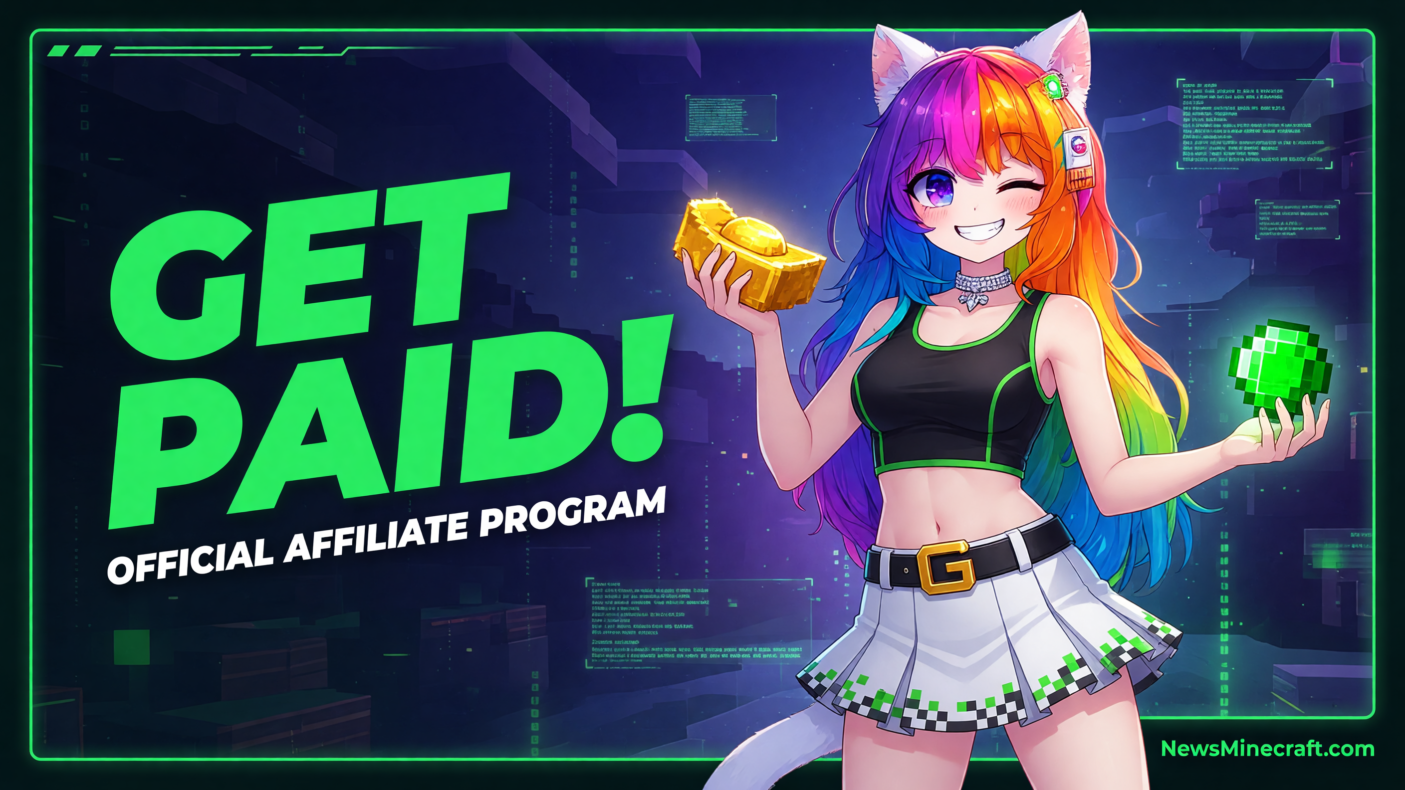 Minecraft Launches Official Affiliate Program