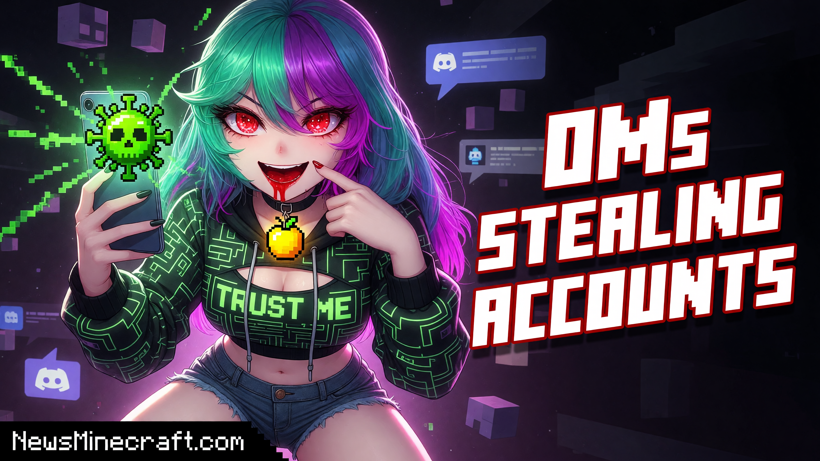 Minecraft Modpack DMs Are Actively Stealing Discord Accounts Right Now