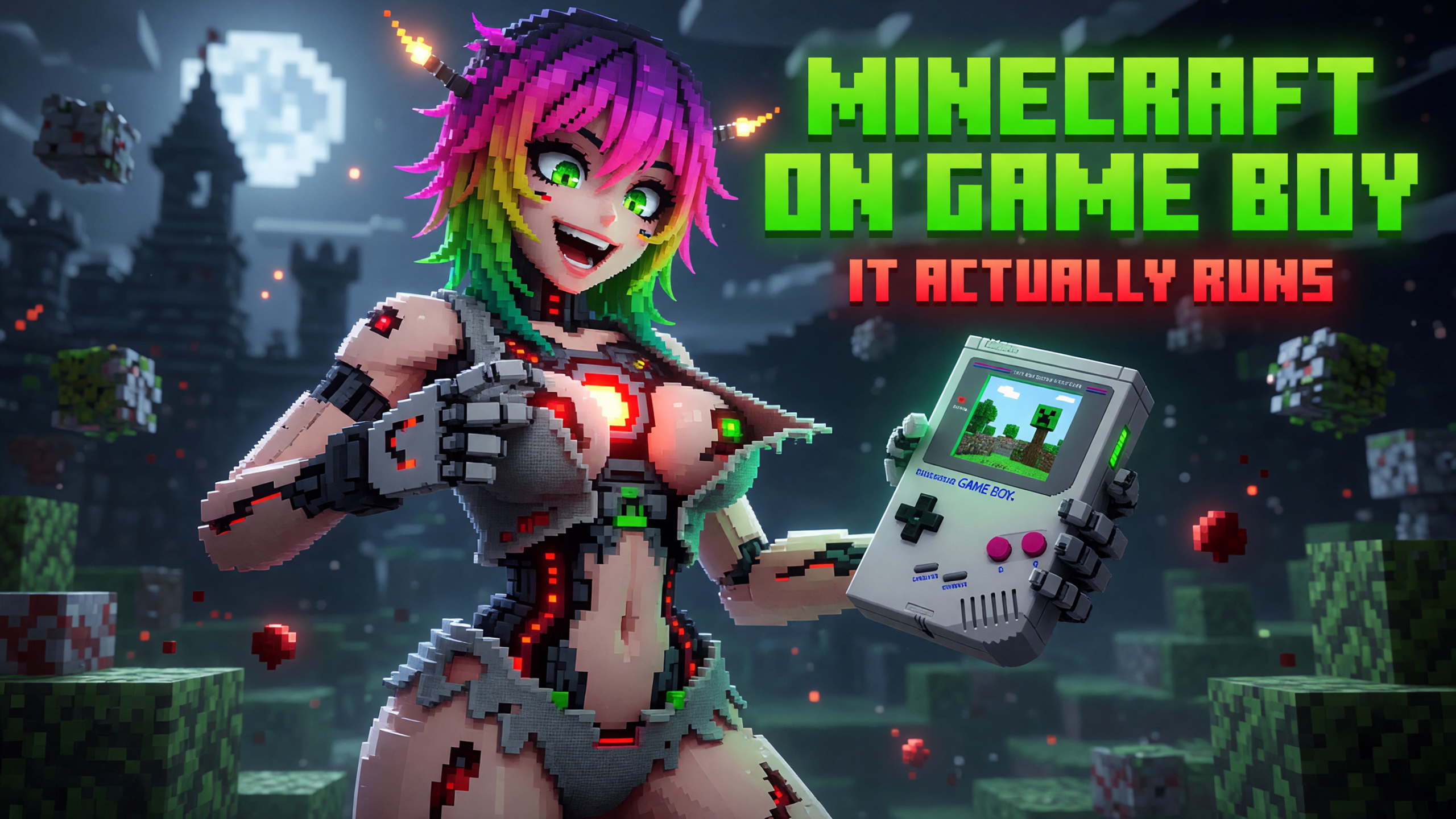 Minecraft Now Runs On Original Game Boy