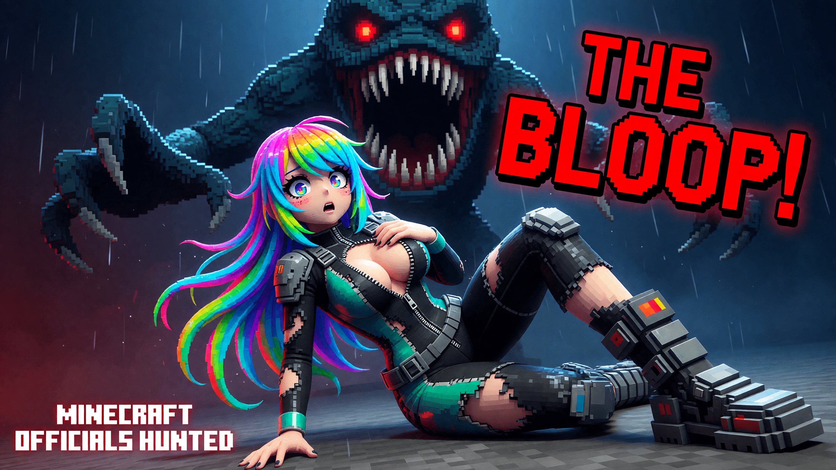 Minecraft Official Team Gets Hunted By The Bloop
