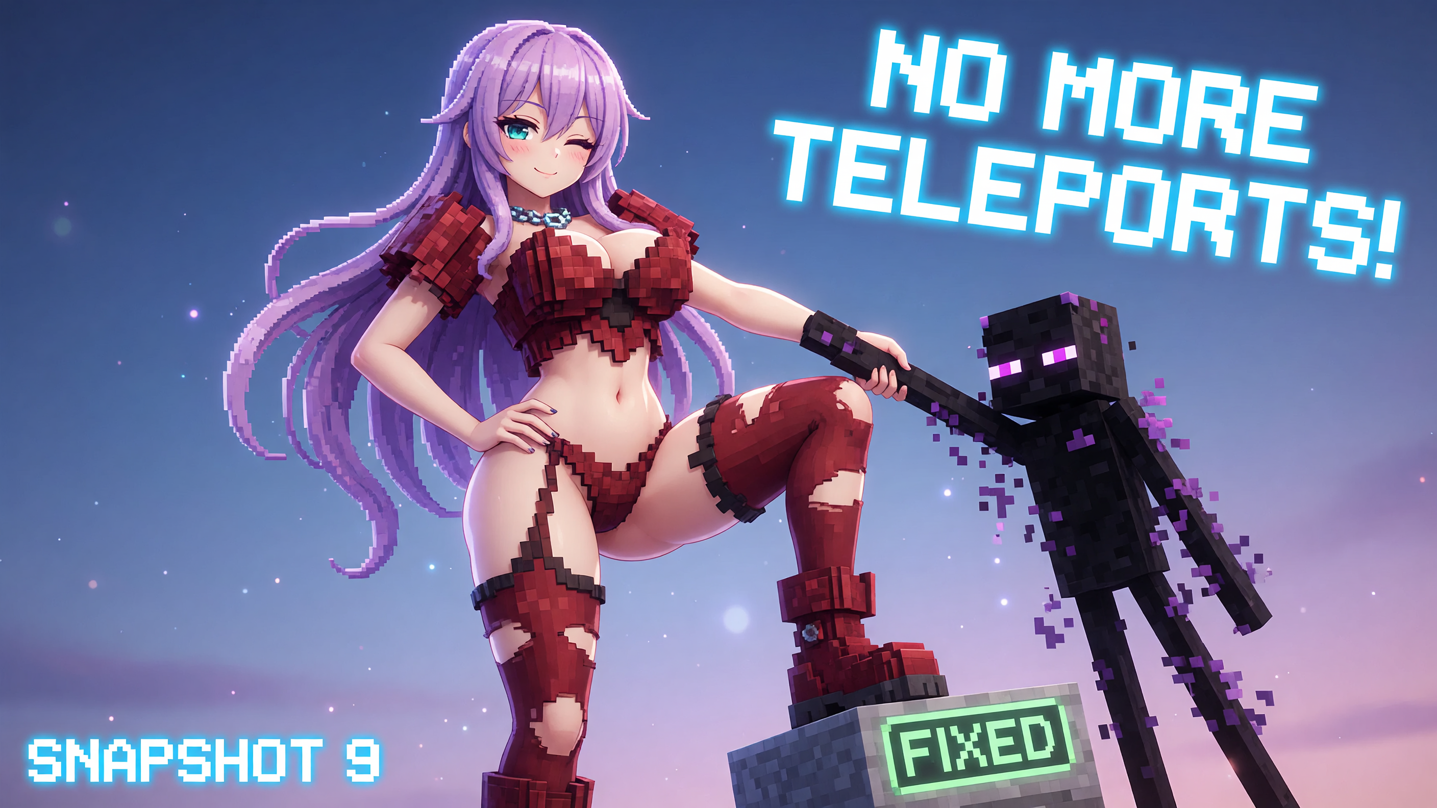 Minecraft Snapshot 9 Finally Stops Endermen Bedrock Teleports