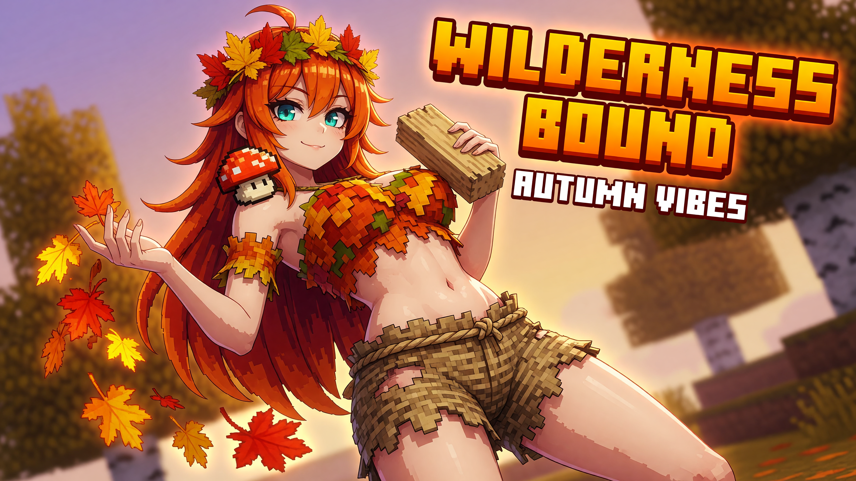 Minecraft Wilderness Bound Drops Bringing Dappled Forests