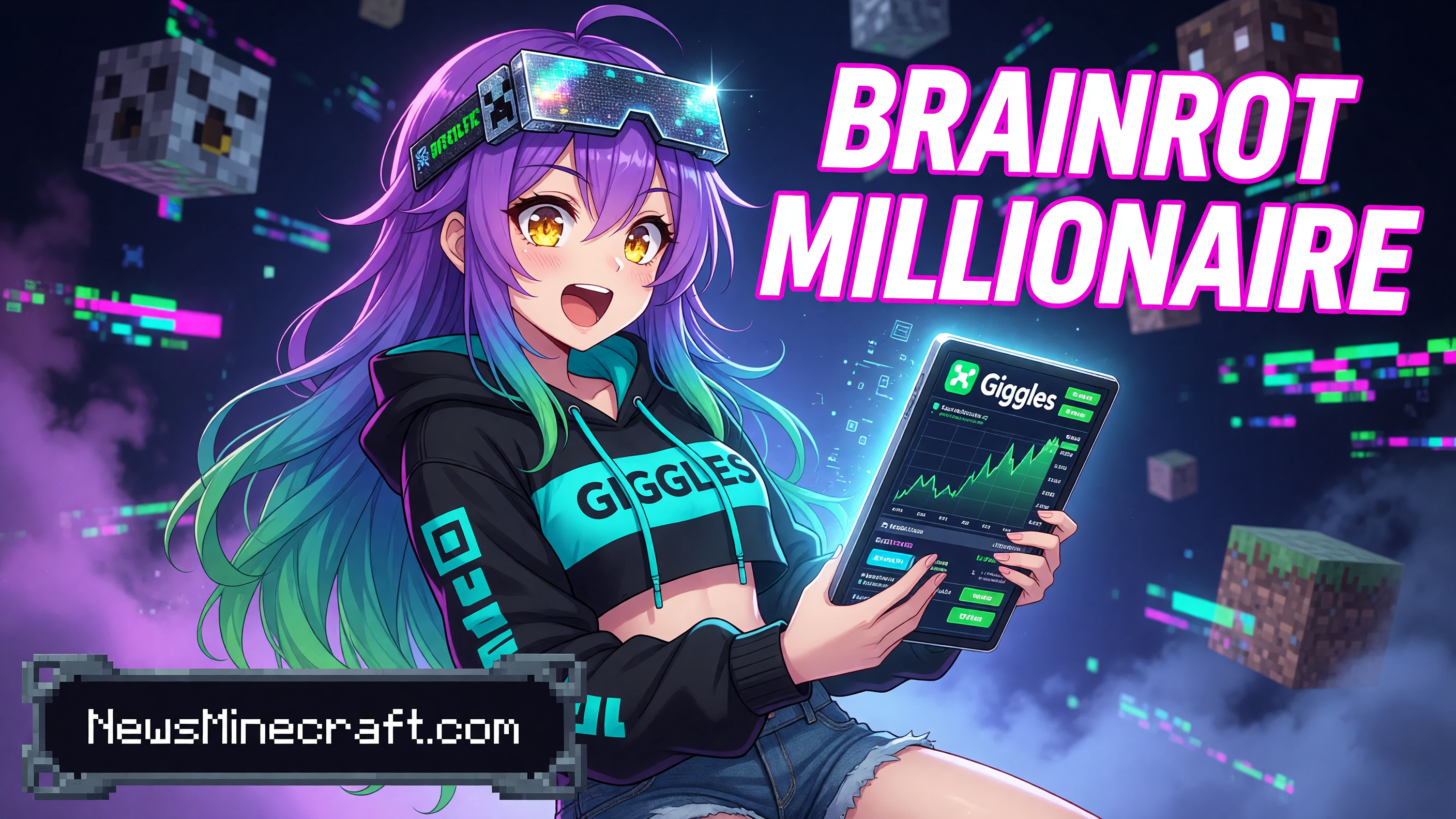 Minecraft YouTuber Raises Exactly $1,234,567 For Brainrot Prediction Market App