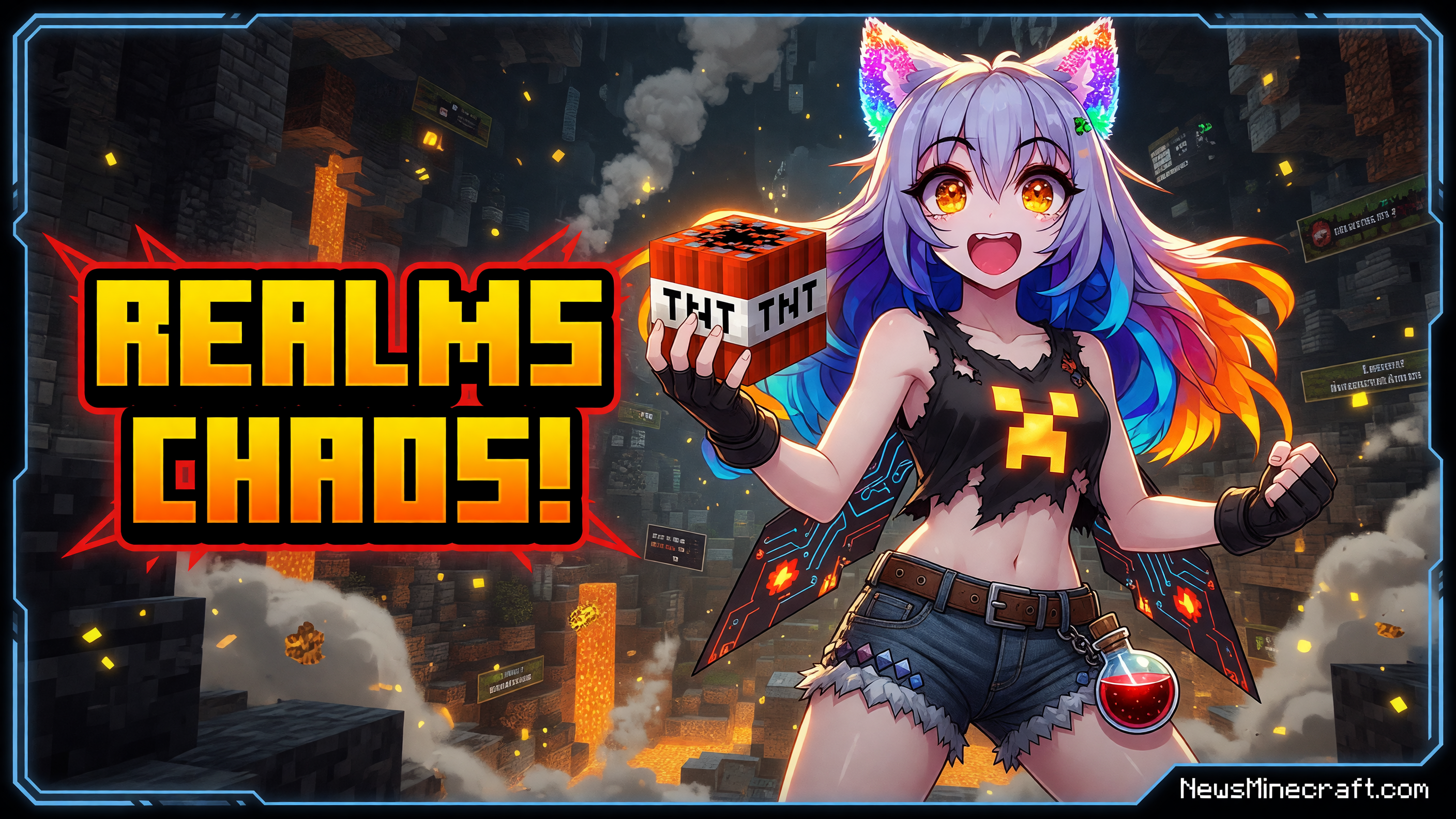 Mojang Pushes Realms as Chaos Cubed Family Battlefield