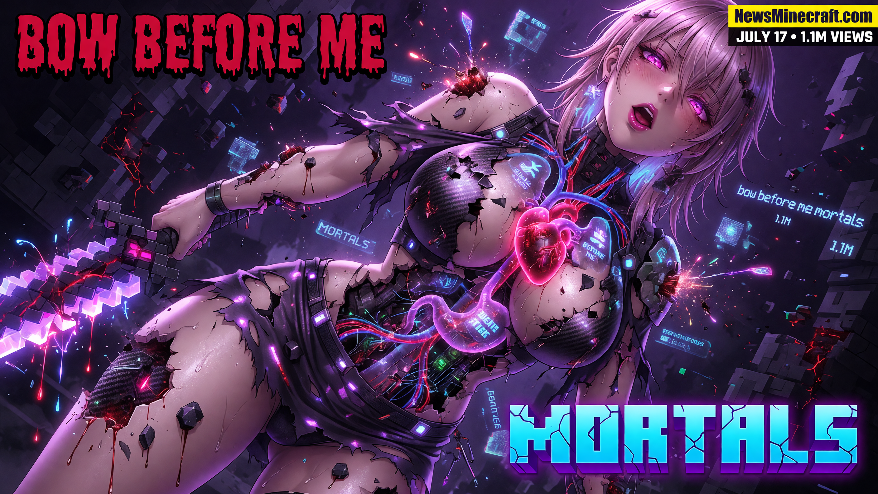 Mojang Teases Players With Cryptic Bow Before Me Mortals Post