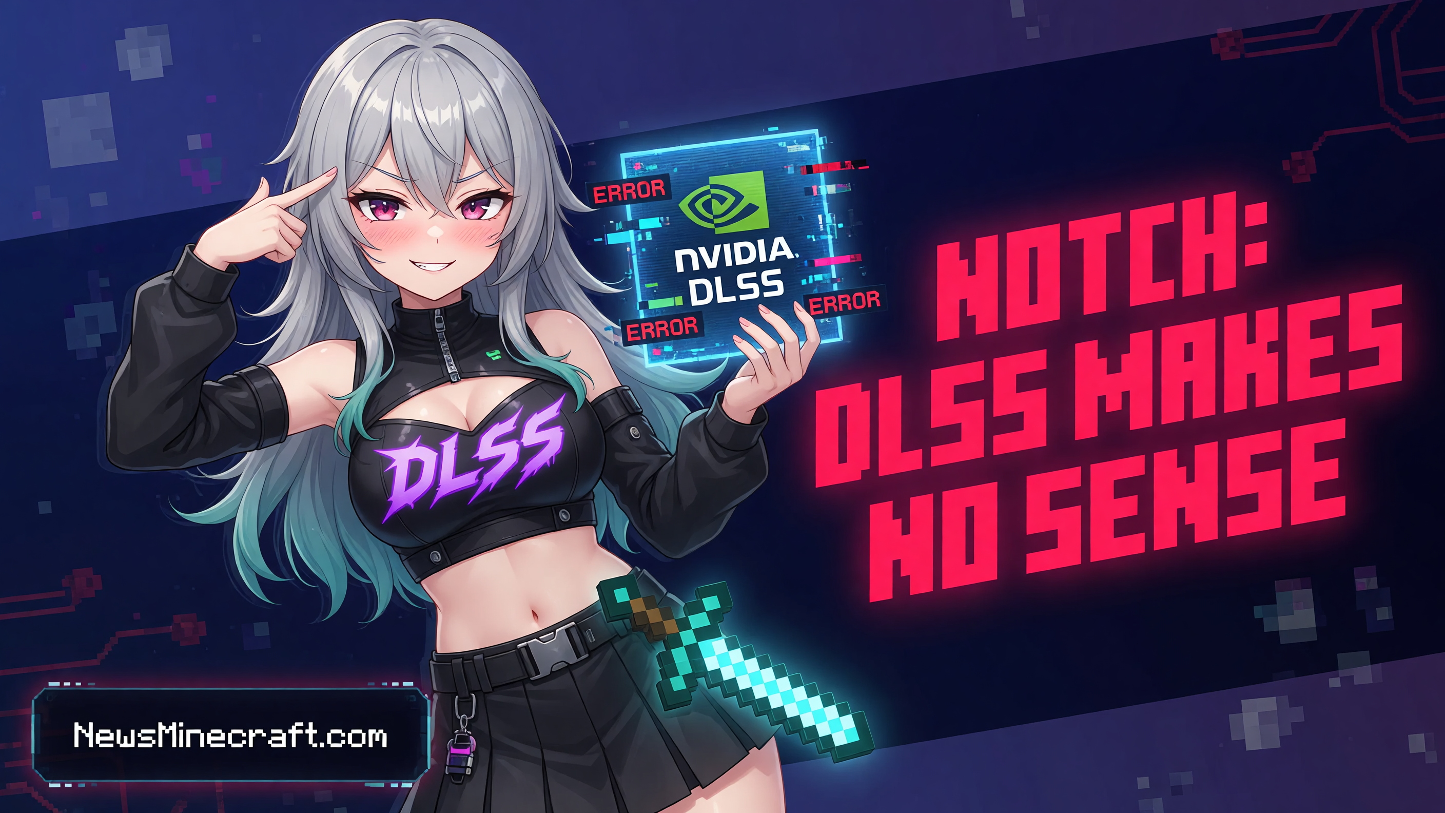 Notch Says DLSS Fundamentally Makes No Sense As Community Fires Back