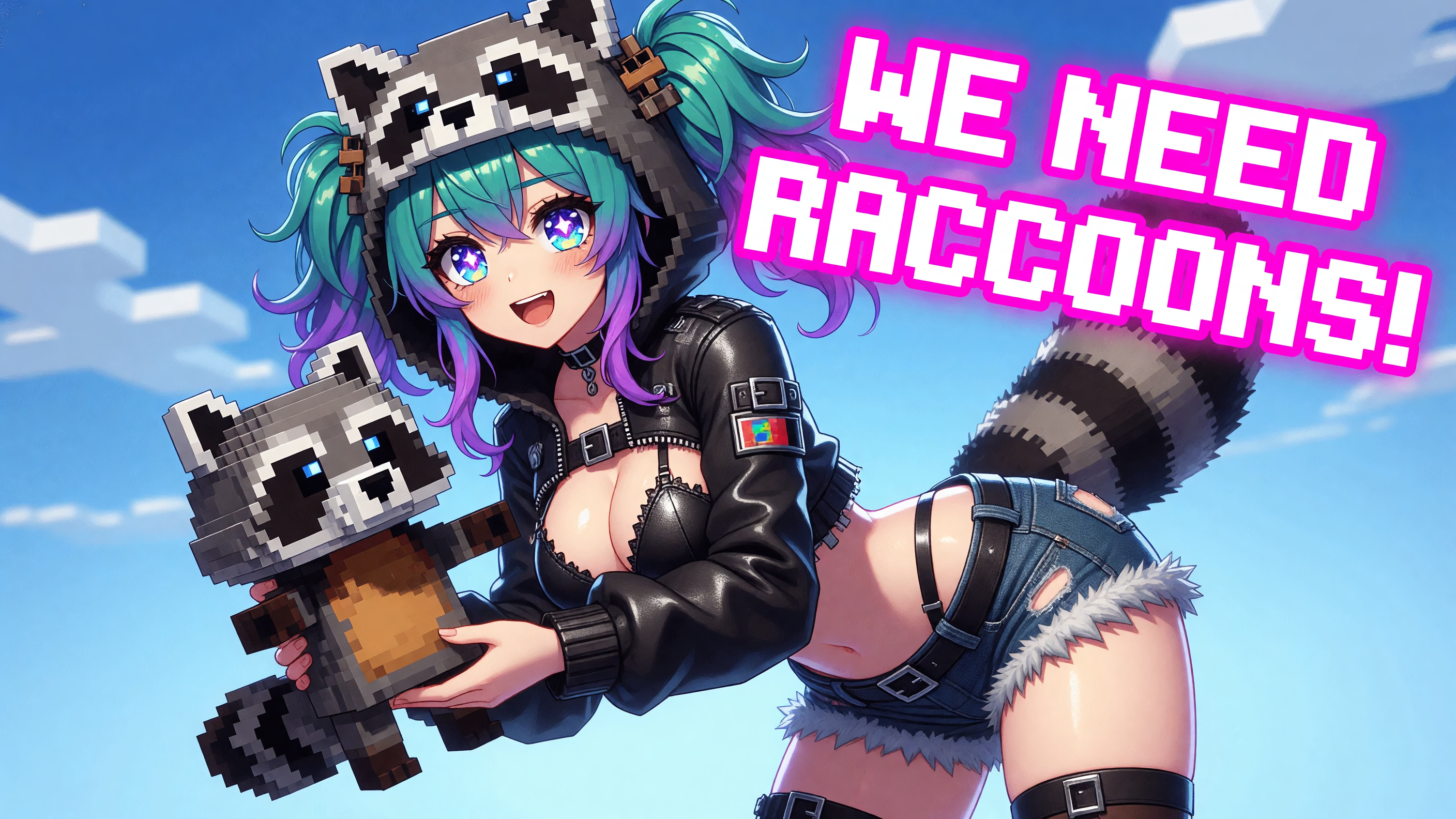 Official Minecraft Post Sparks Raccoon Update Demands