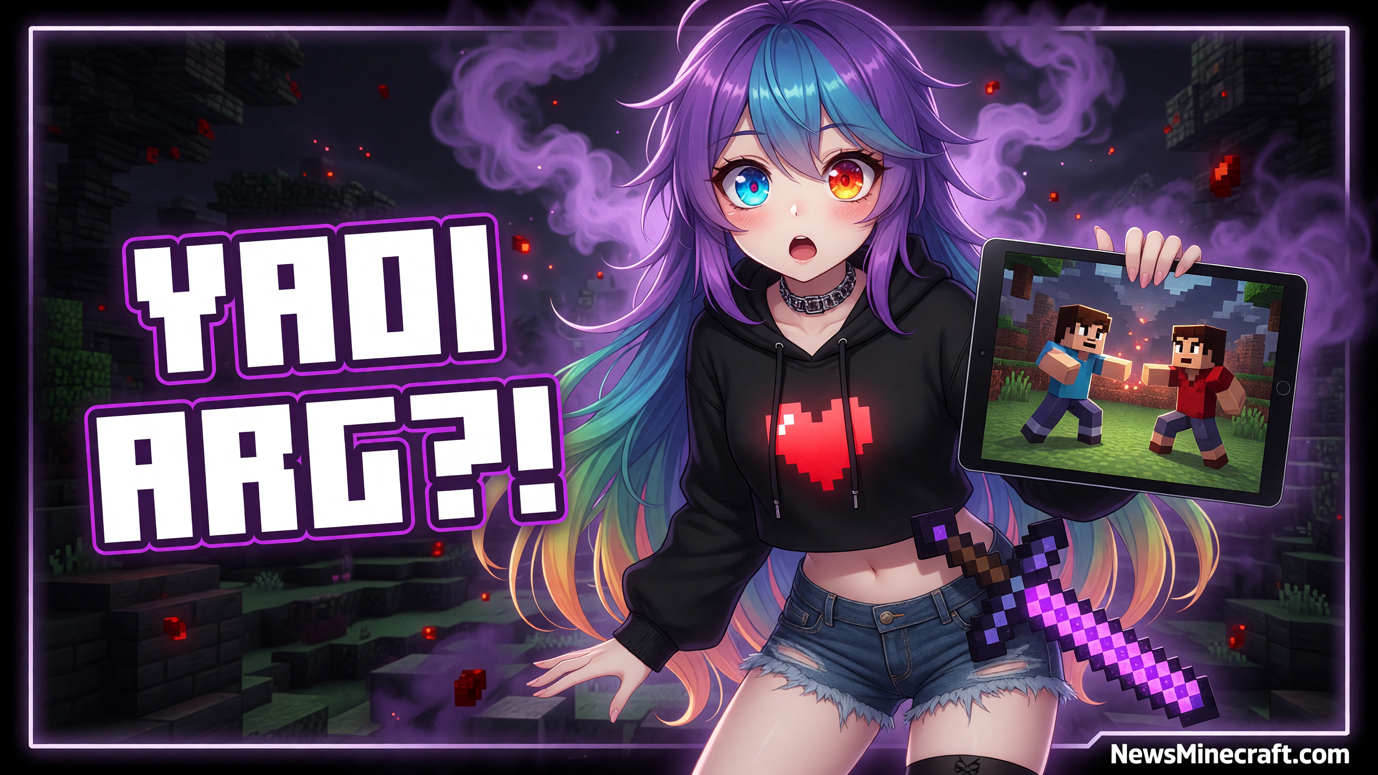 Pyrocynical Spends Full Stream Reacting to Bizarre Yaoi Themed Minecraft ARG