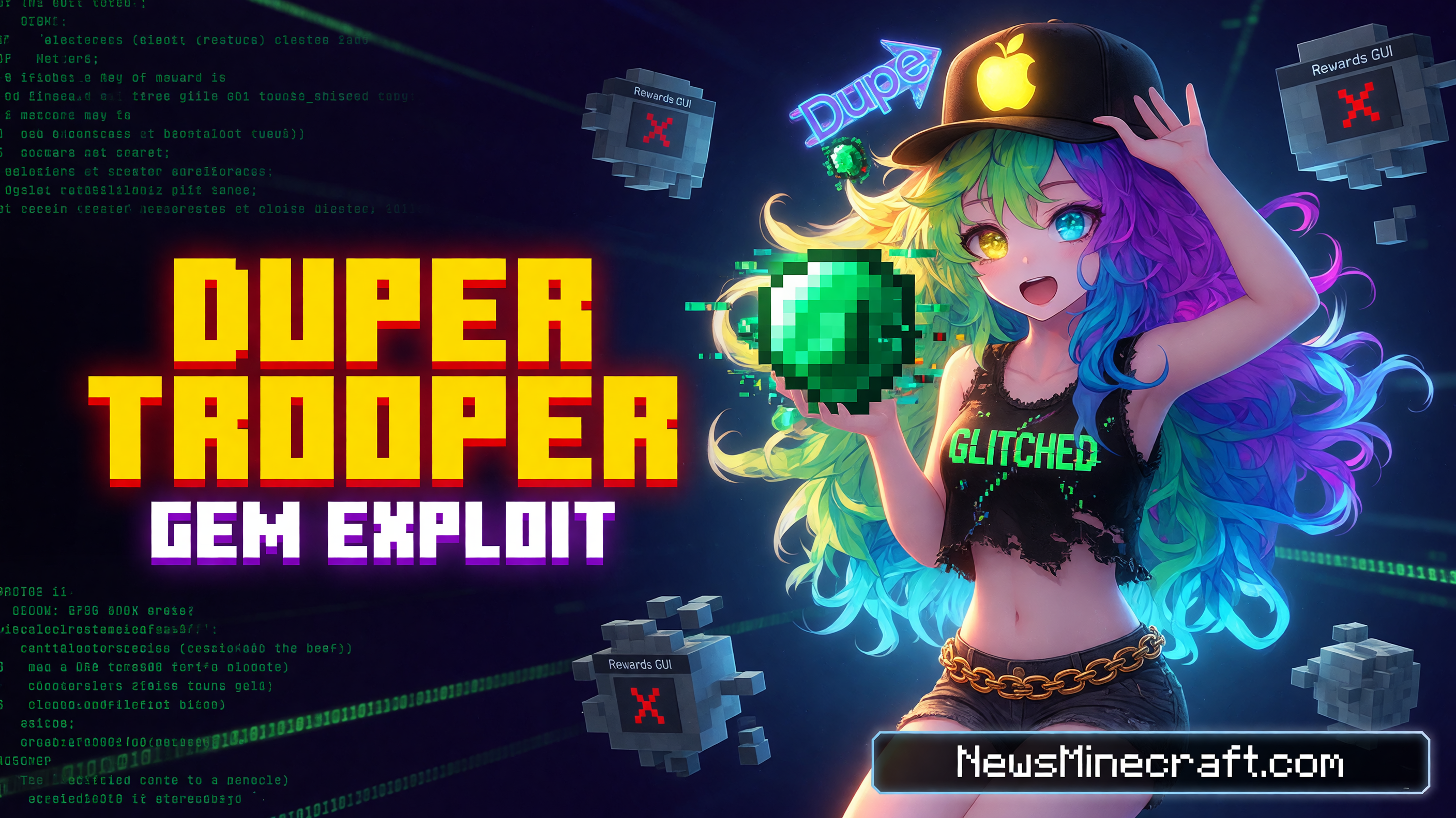The Duper Trooper Shares Skyblock Gems Exploit Instead of Reporting It, Forces Survival Rollback