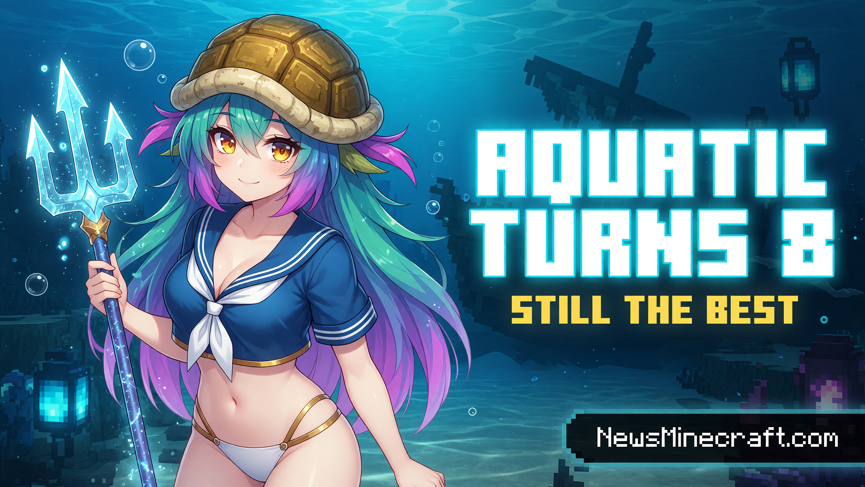 Update Aquatic Turns 8 As Fans Still Call It Minecrafts Best