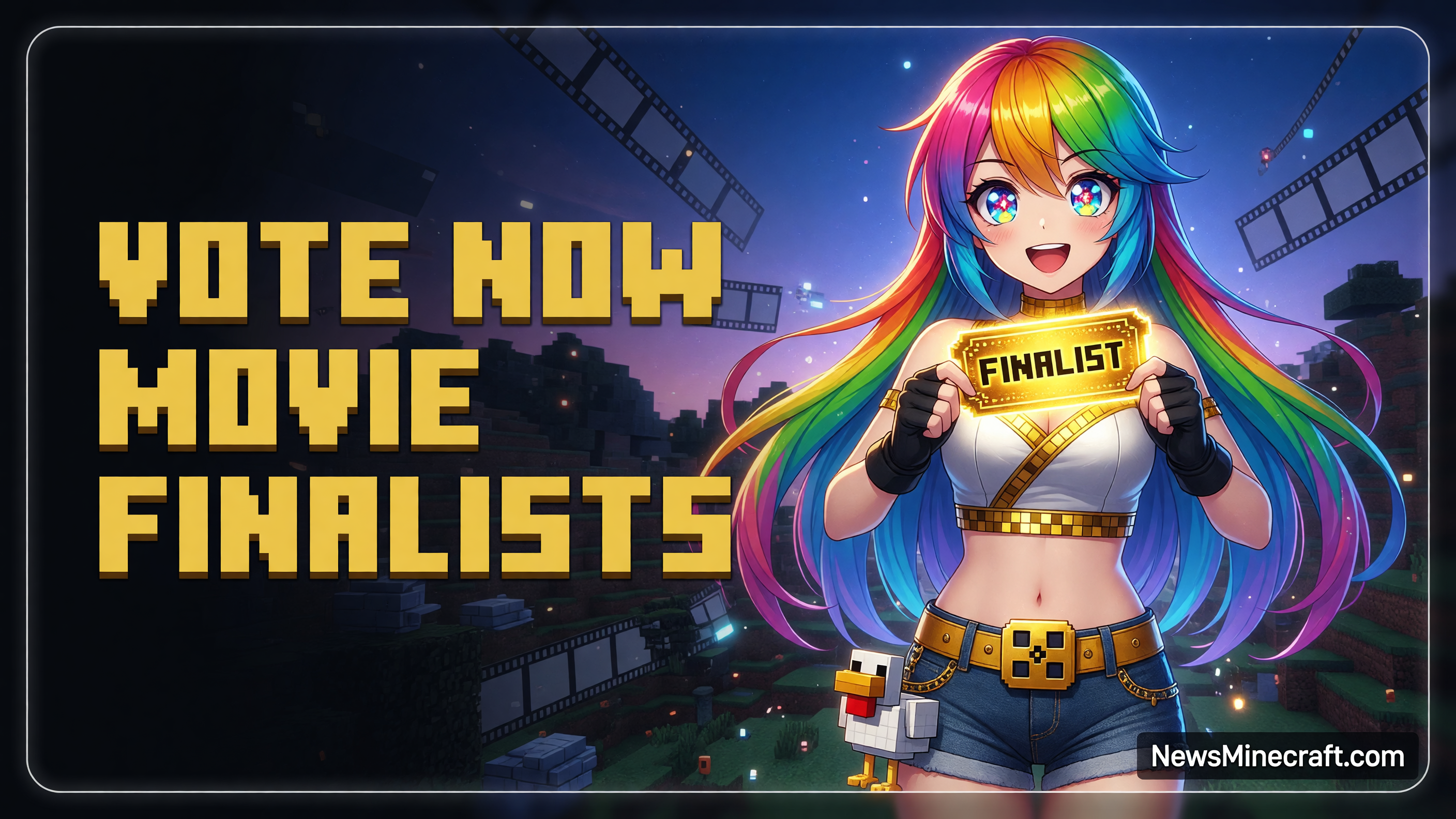 Vote Now on Minecraft Movie Build Challenge Finalists
