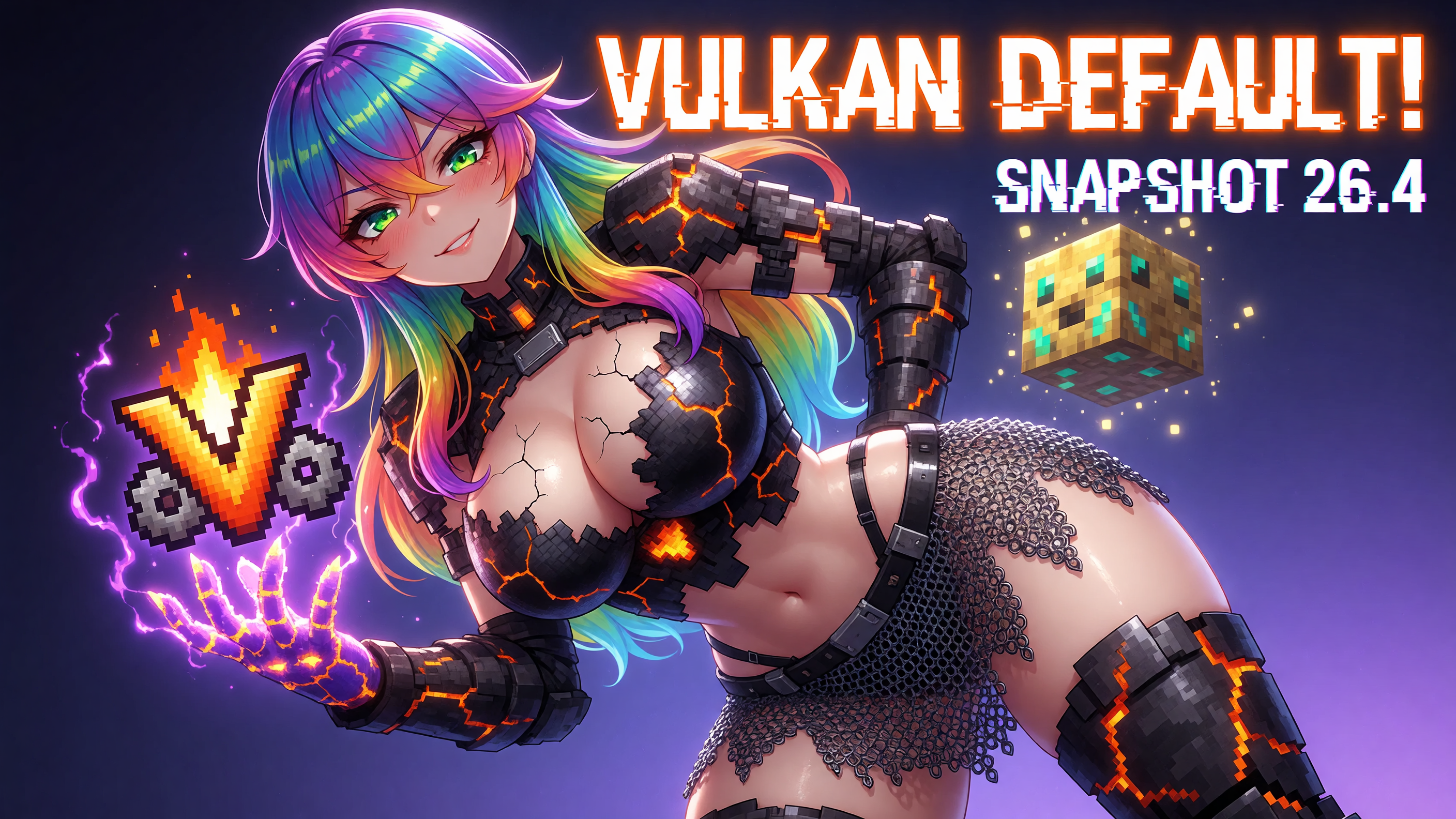 Vulkan Becomes Minecraft Default In First 26.4 Snapshot