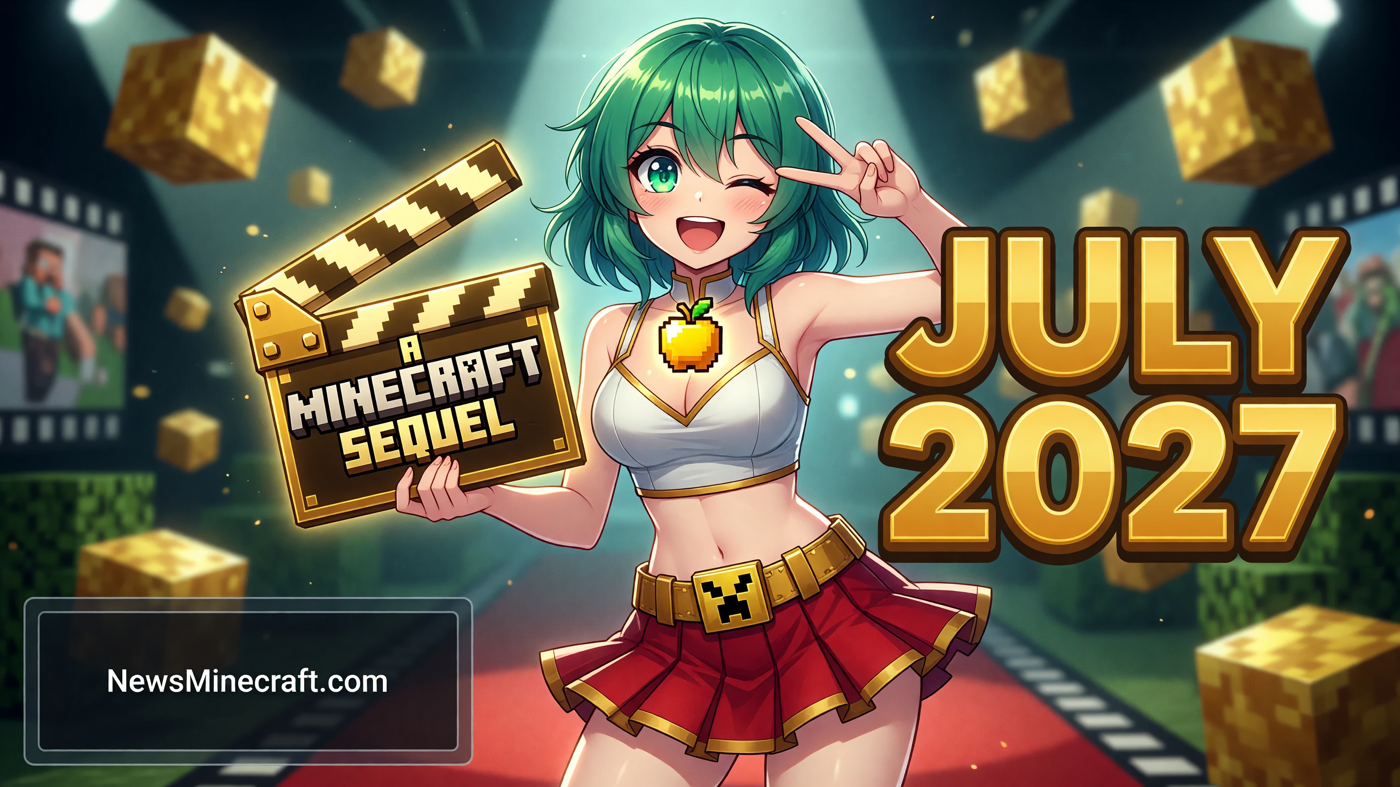 Warner Bros Confirms A Minecraft Sequel For July 2027 At CinemaCon