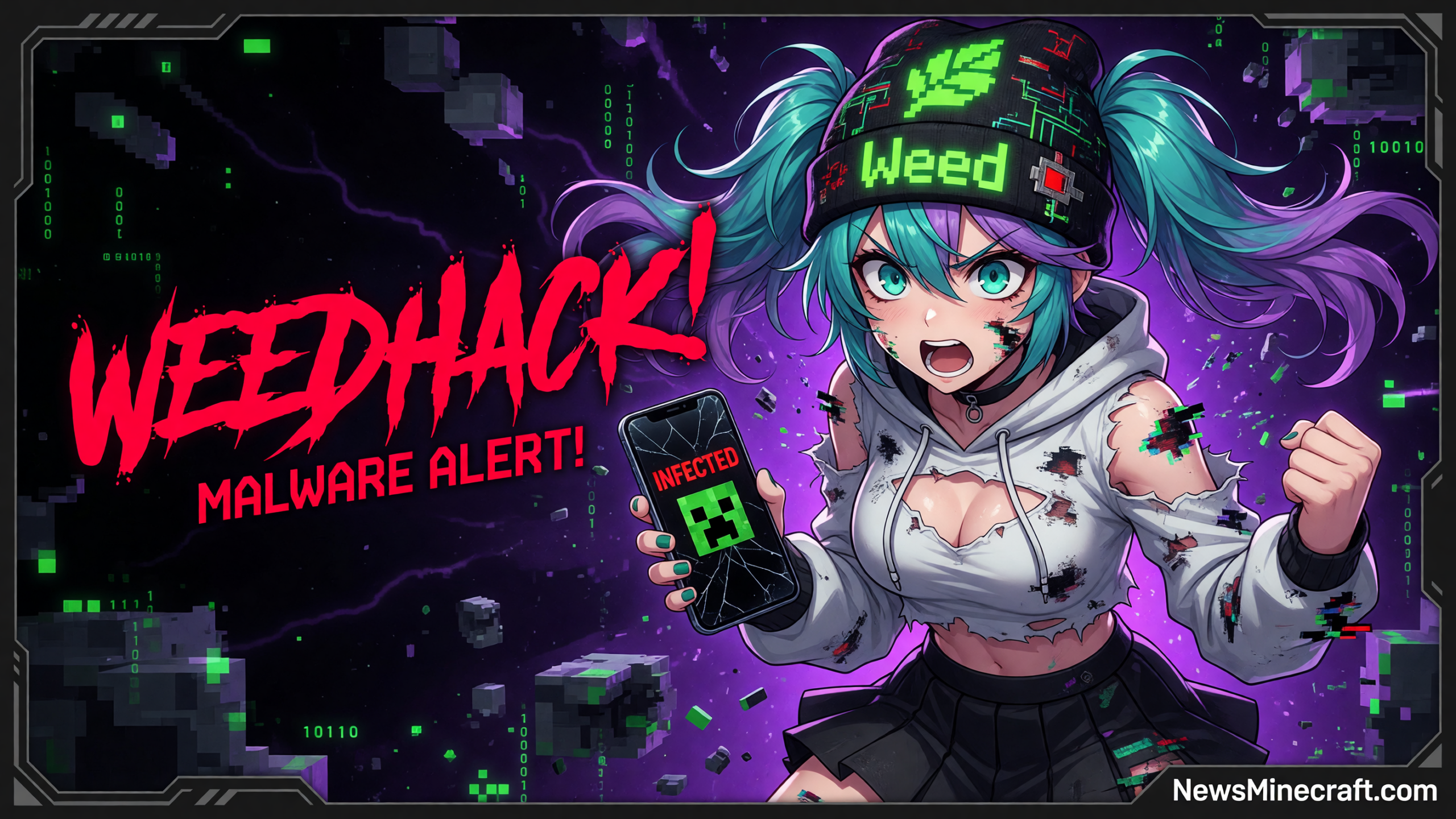 WeedHack Malware Hits 3000 Minecraft Players Daily
