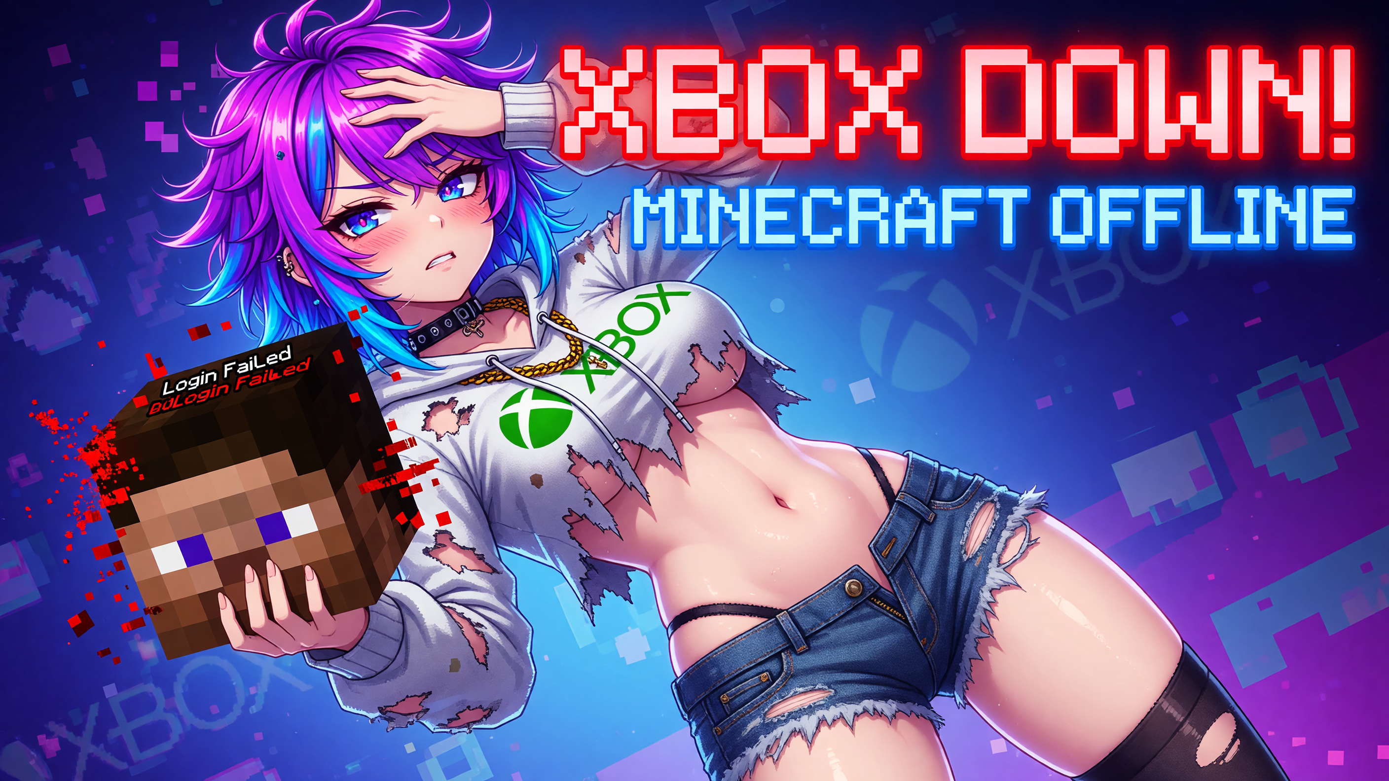 Xbox Outage Takes Minecraft Offline for Hours