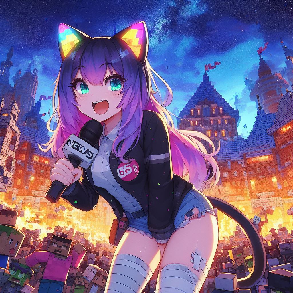 Cat Burglar Shenanigans in Minecraft