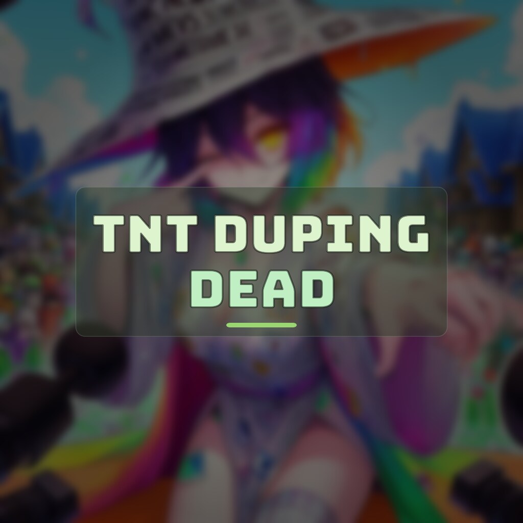 Mojang Axes TNT Duping, Technical Scene Implodes