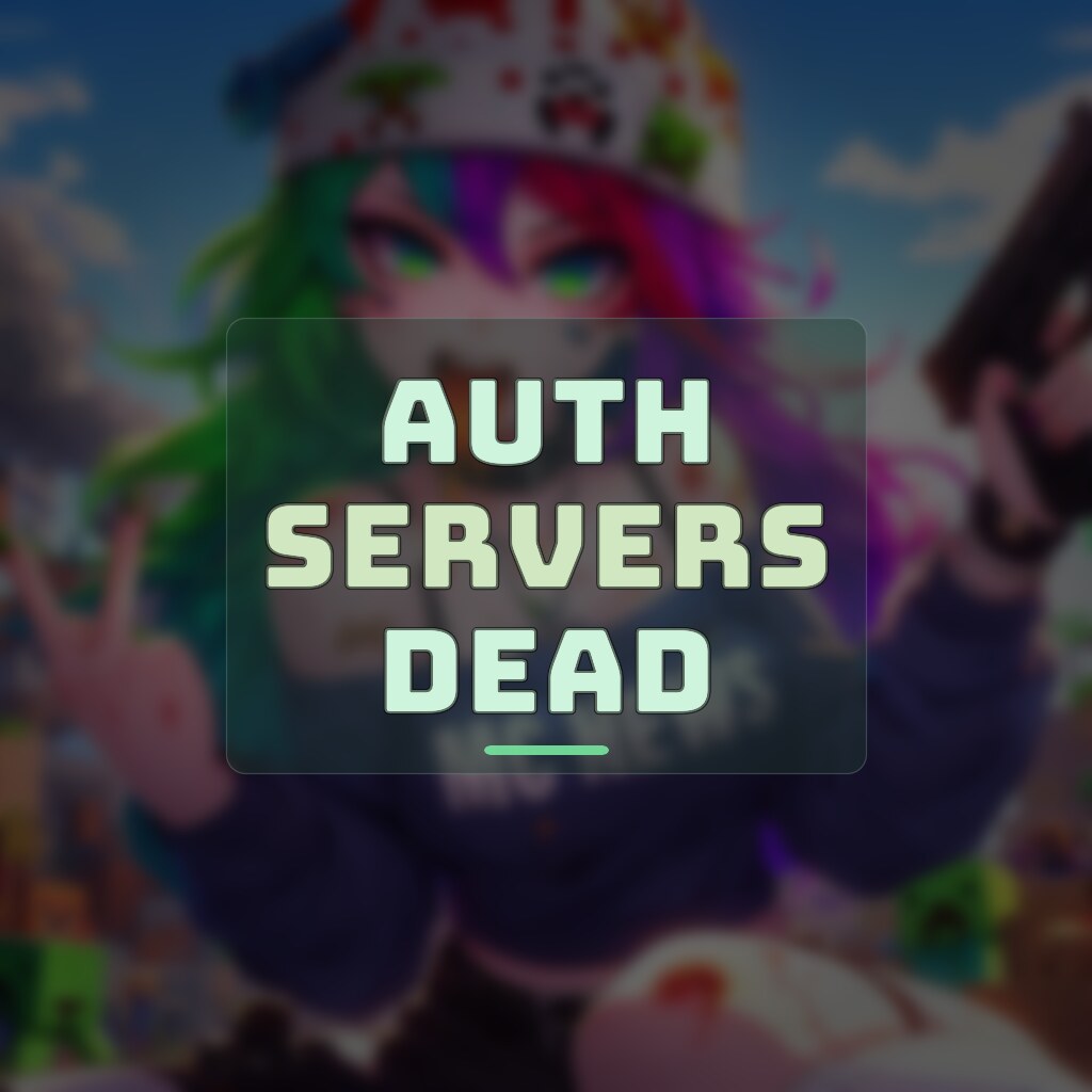 Minecraft Authentication Servers Crumble Again