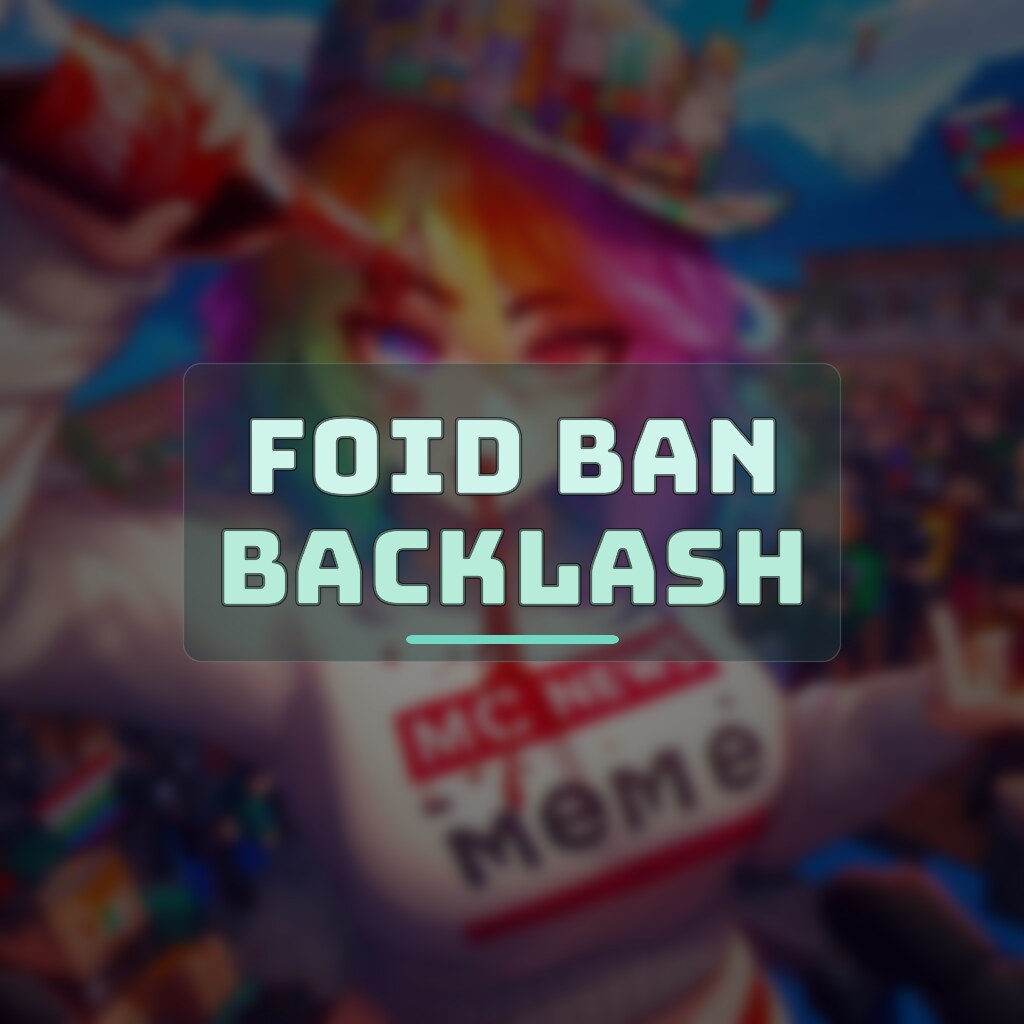 Minecraft Player Banned For Naming Sword Foid Annihilator On Private Realm